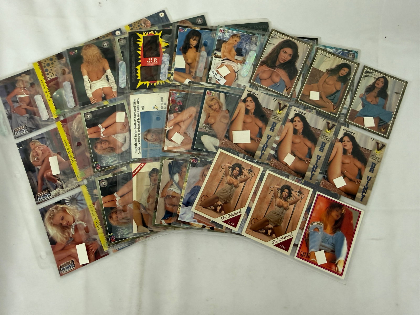Vintage Adult Trading Card Collection Lot: Vintage Adult Trading Card Collection Lot