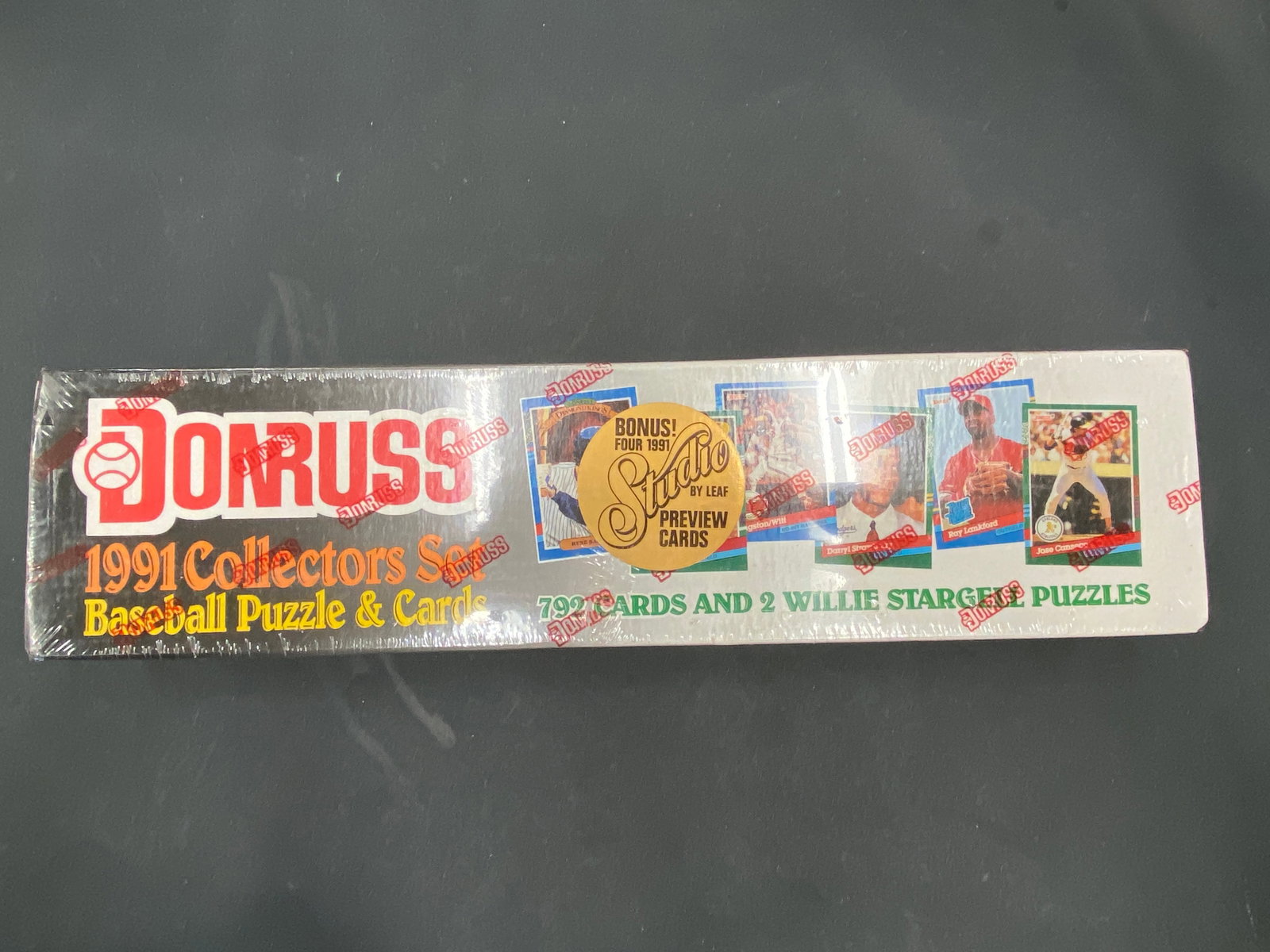 1991 Donruss Collectors Set Baseball Puzzle & Cards Factory Sealed 792 Cards (1 of 3)