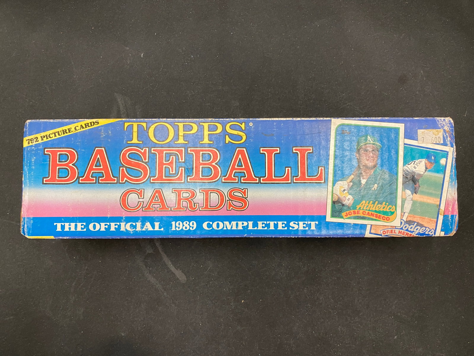 1989 Topps Baseball Cards Official Complete Set 792 Cards Jose Canseco (1 of 4)
