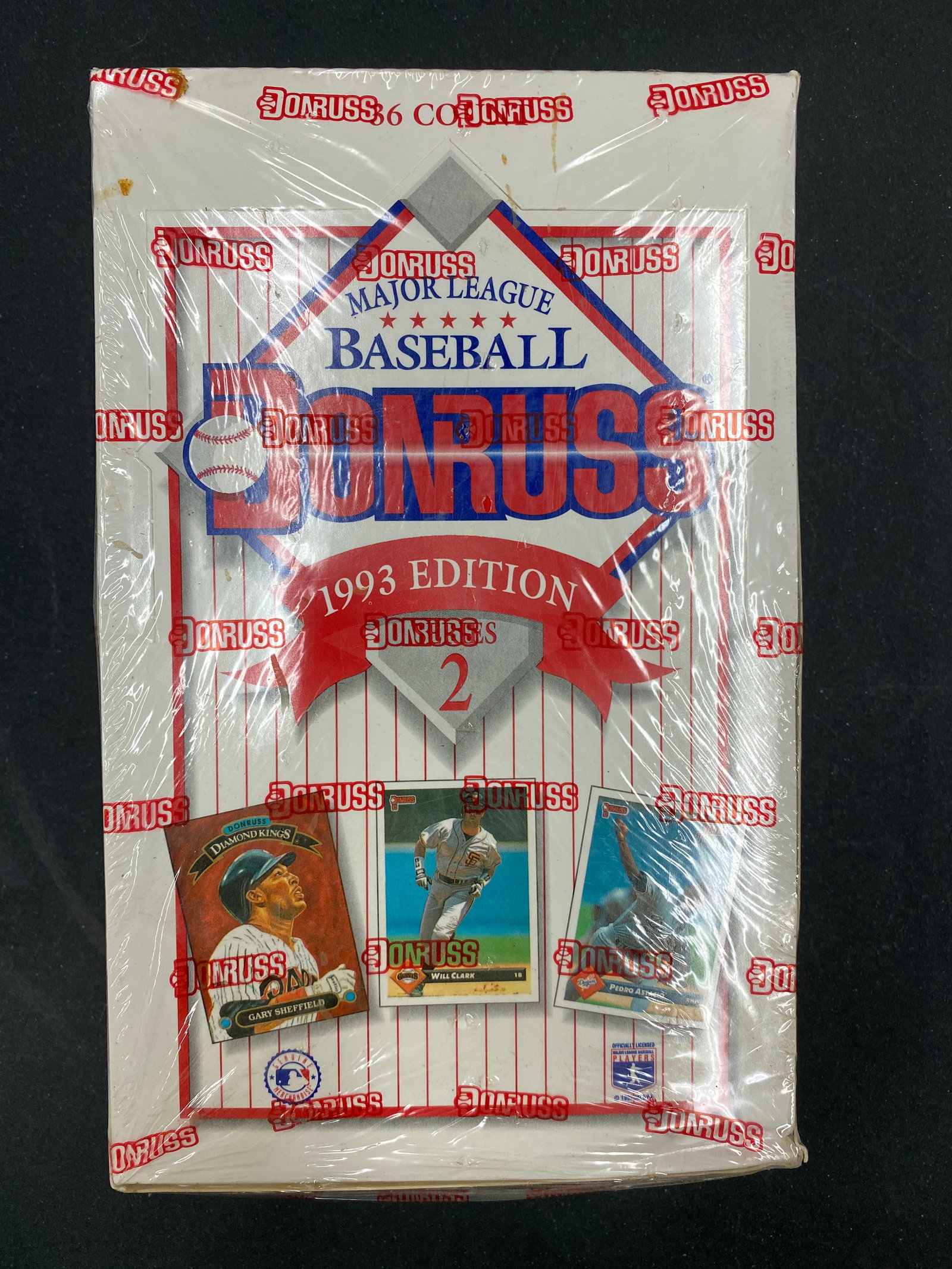 1993 Donruss Major League Baseball Series 2 Factory Sealed Hobby Box Set (1 of 3)