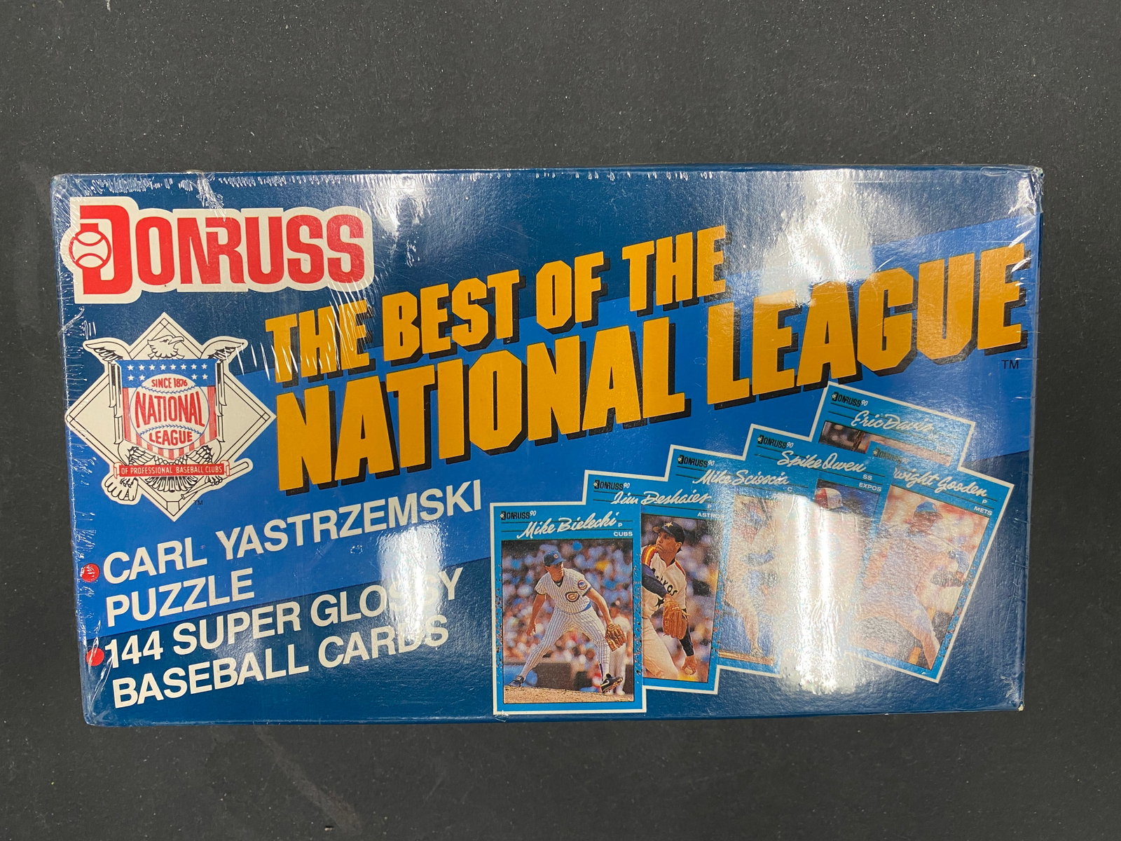 Donruss 1990 Best of the National League Baseball Cards Set Sealed Box: Donruss 1990 Best of the National League Baseball Cards Set Sealed Box