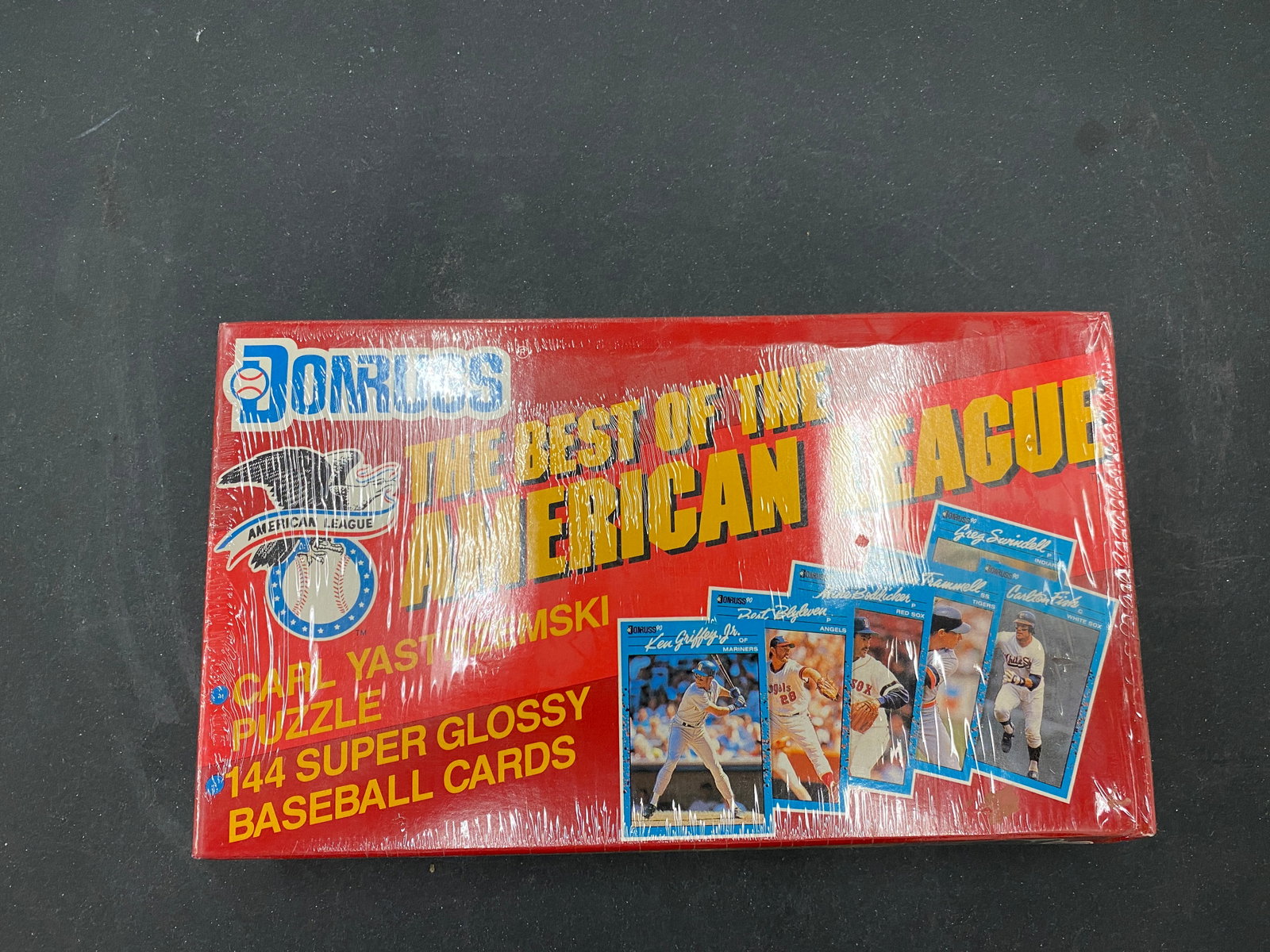 Donruss Best of the American League 1990 Factory Sealed Box 144 Cards Puzzle (1 of 3)