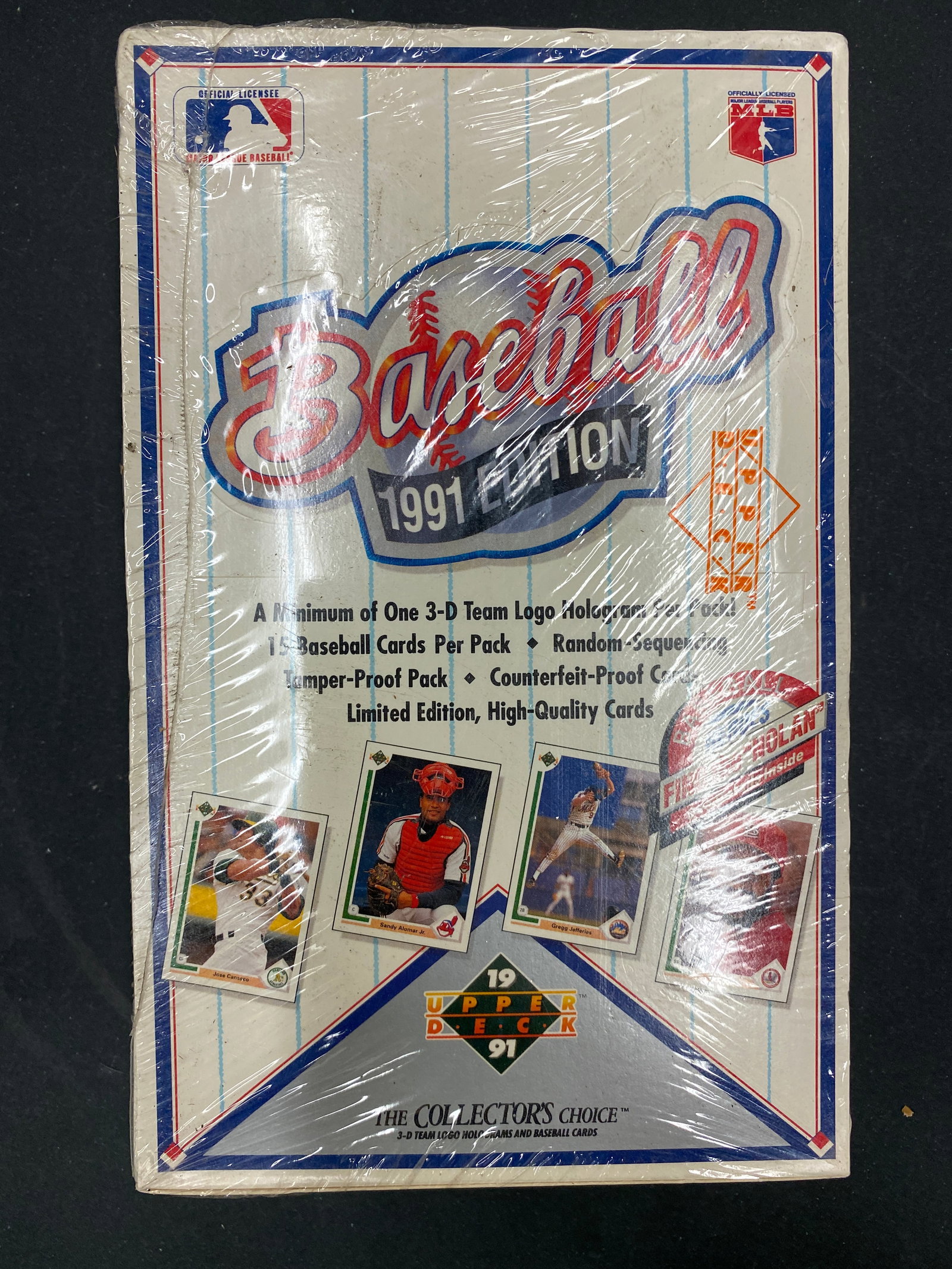 1991 Upper Deck Baseball Complete Factory Sealed Set Collector's Choice: 1991 Upper Deck Baseball Complete Factory Sealed Set Collector's Choice