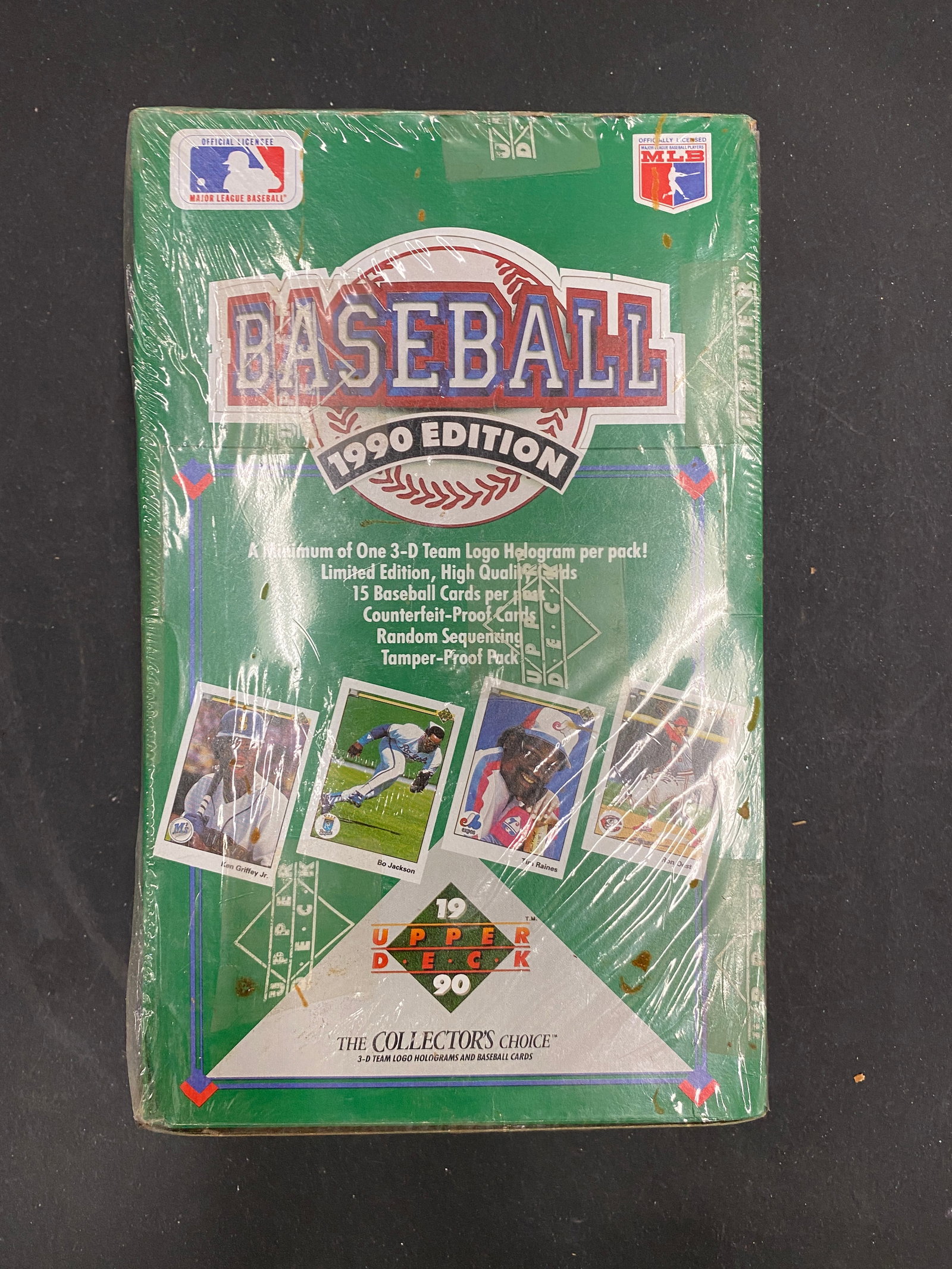 1990 Upper Deck Baseball 1990 Edition Collector's Choice Factory Sealed Box (1 of 3)