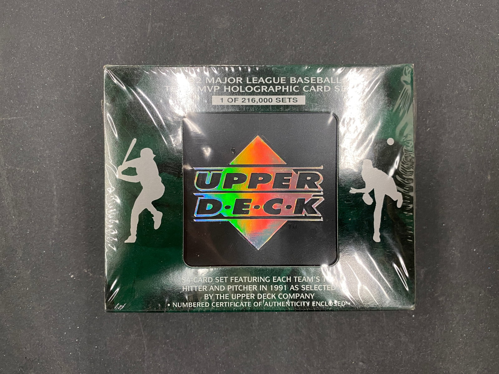1992 Upper Deck MLB Team MVP Holographic Card Set Sealed 1 of 216,000: 1992 Upper Deck MLB Team MVP Holographic Card Set Sealed 1 of 216,000