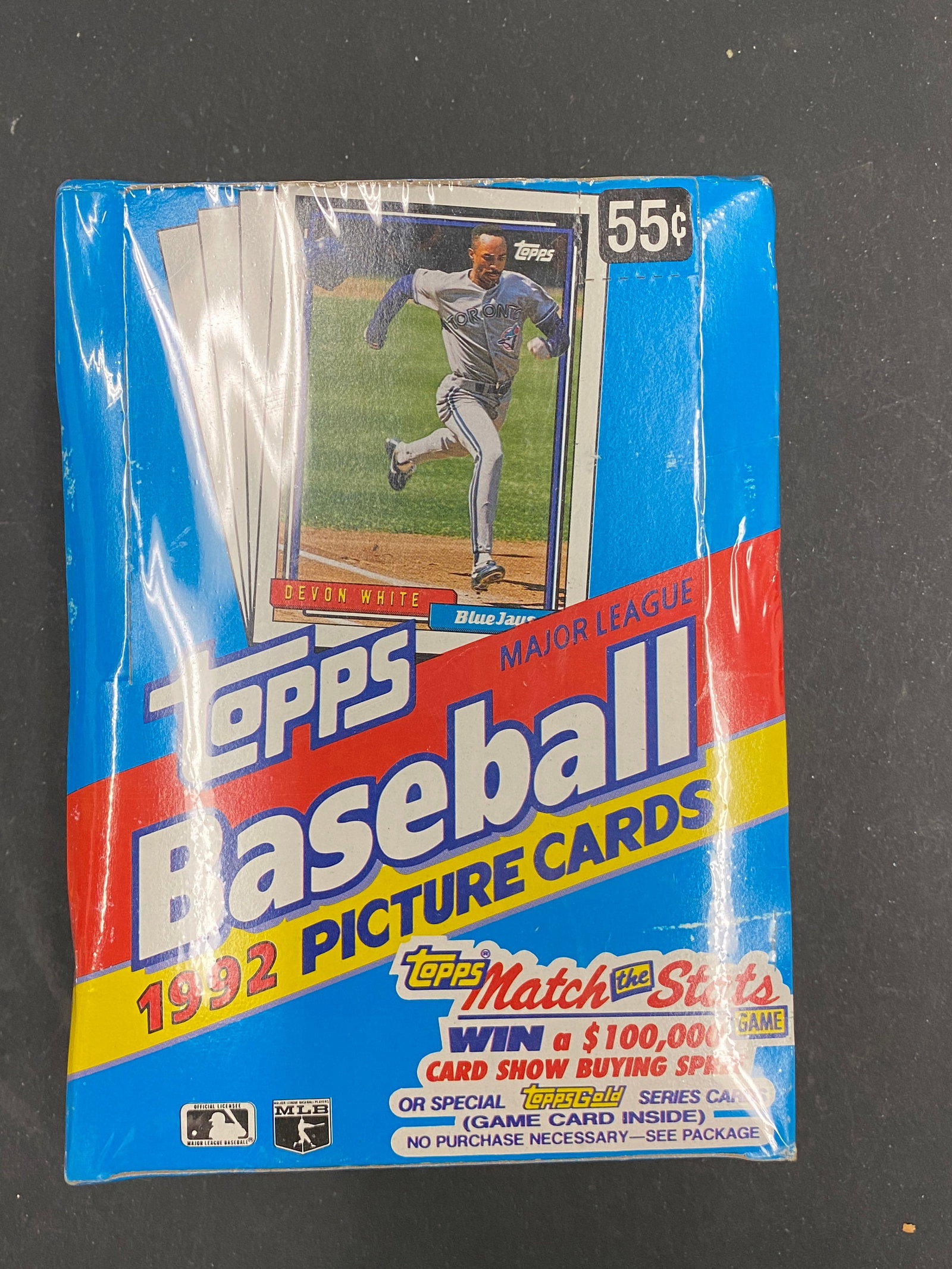 1992 Topps Baseball Picture Cards Sealed Wax Pack Box MLB (1 of 3)