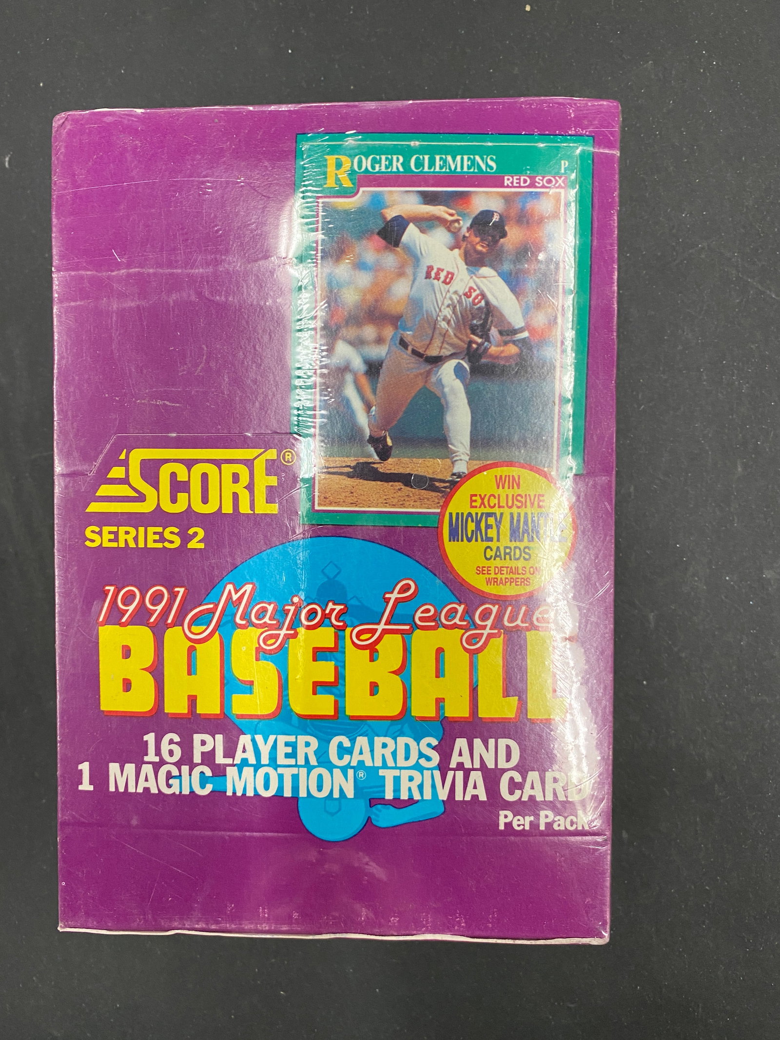 1991 Score Major League Baseball Series 2 Sealed Wax Box & Factory Set (1 of 2)