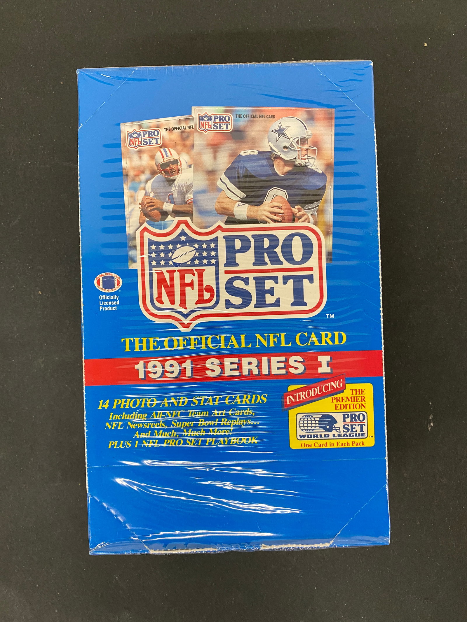 1991 NFL Pro Set Series I Football Trading Cards Wax Box 36 Packs Sealed (1 of 3)