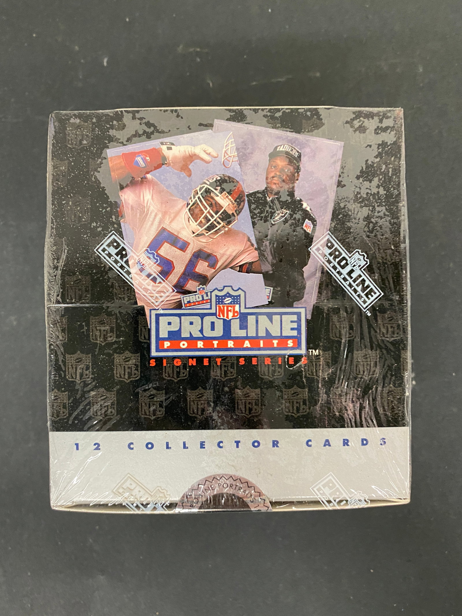 1991 NFL Pro Line Portraits Signet Series Sealed Hobby Box 12 Collector Cards: 1991 NFL Pro Line Portraits Signet Series Sealed Hobby Box 12 Collector Cards