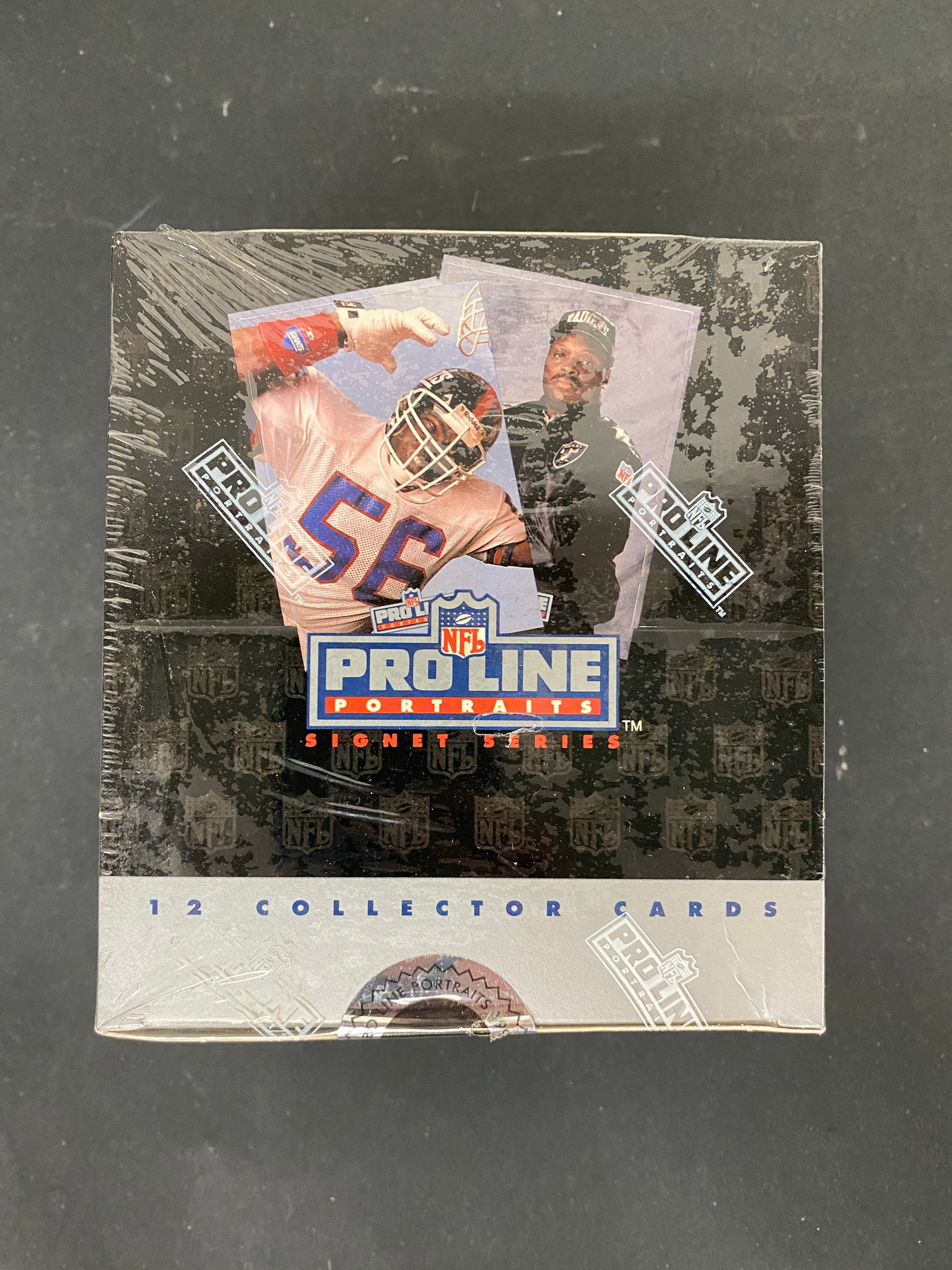 1991 NFL Pro Line Portraits Signet Series Factory Sealed Box 12 Collector Cards: 1991 NFL Pro Line Portraits Signet Series Factory Sealed Box 12 Collector Cards