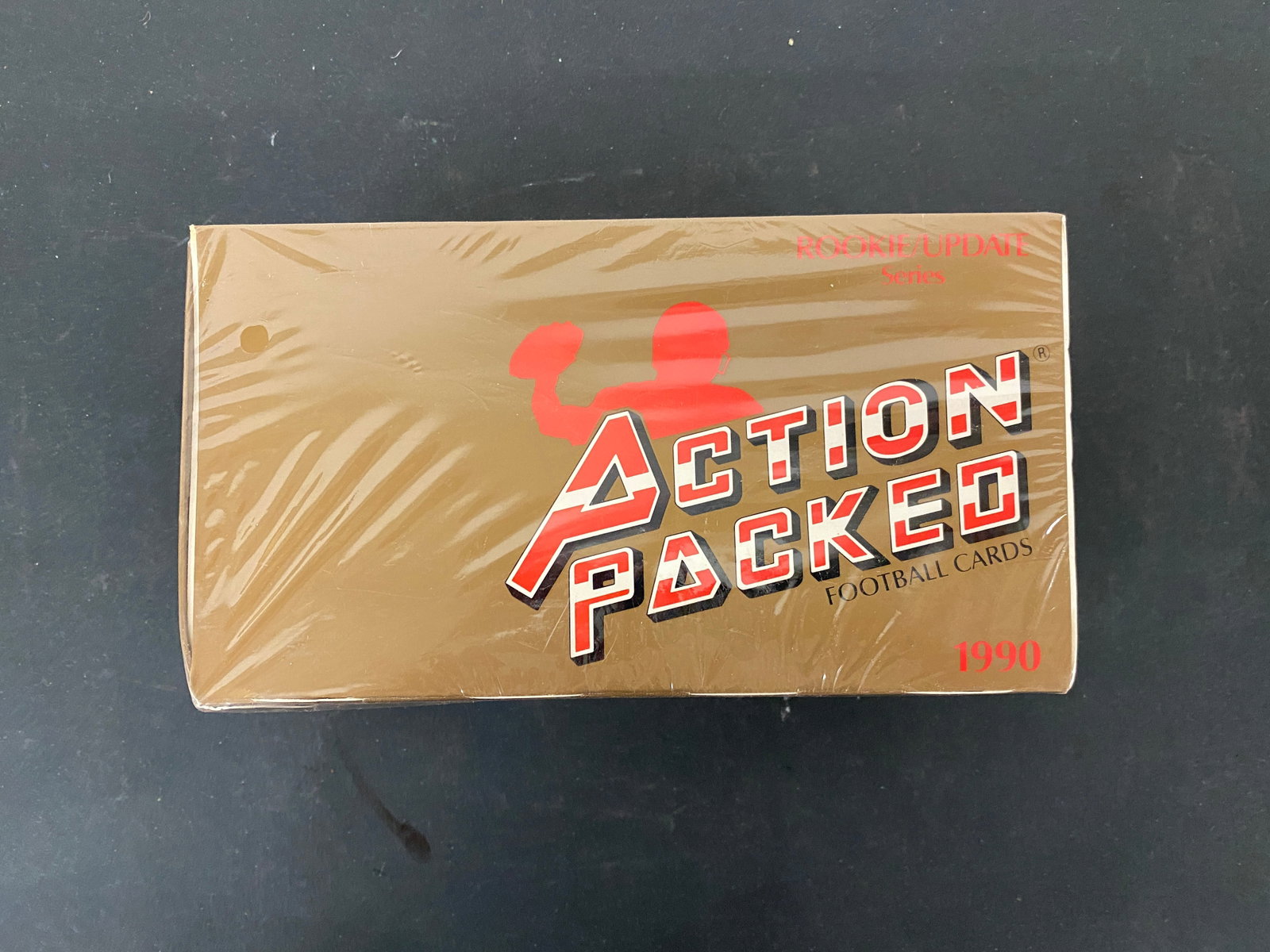1990 Action Packed Football Cards Rookie Update Series Factory Sealed Box (1 of 3)