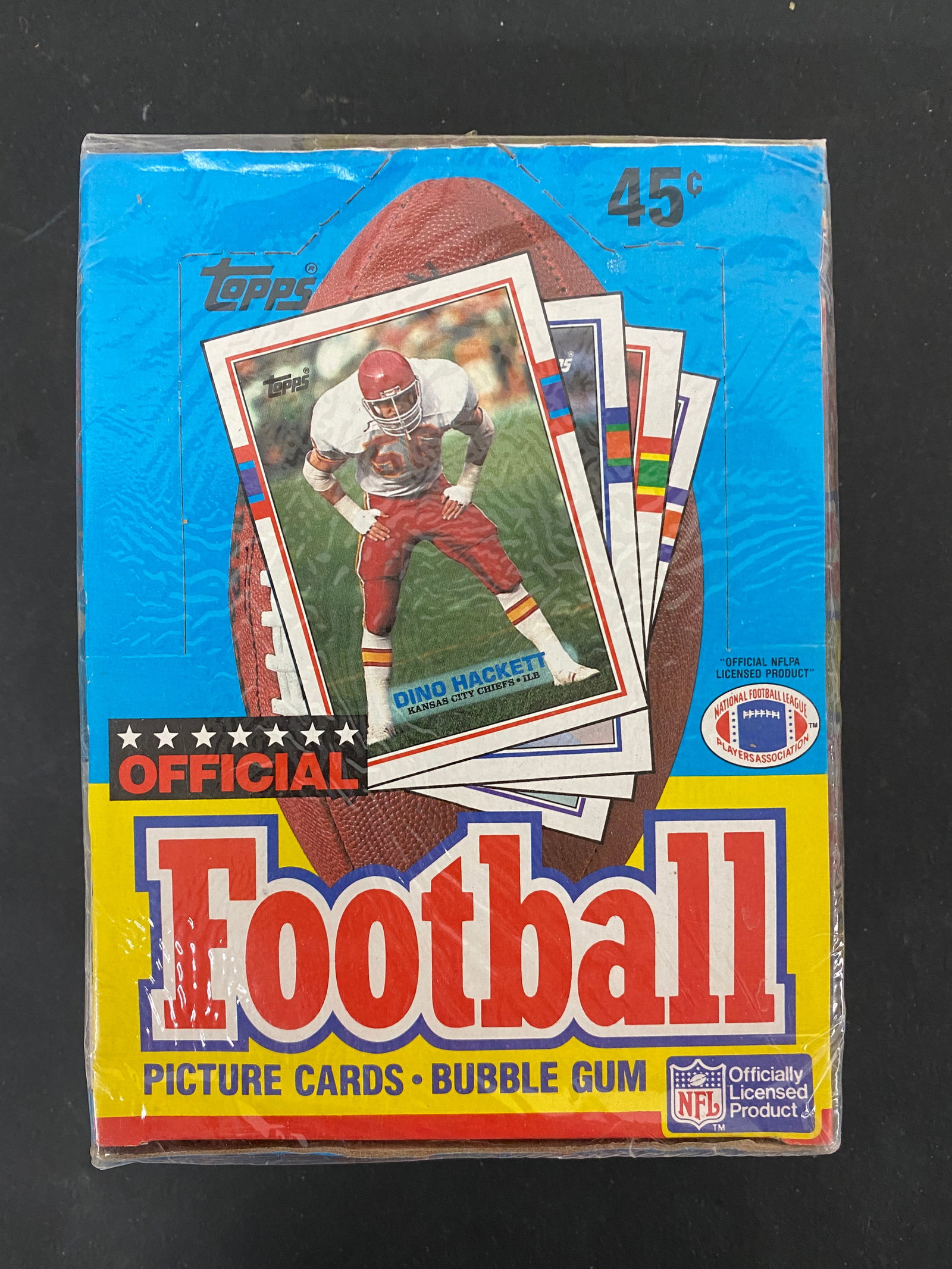 1989 Topps NFL Football Wax Box 36 Packs Sealed Jim Kelly + Bonus Pack (1 of 3)