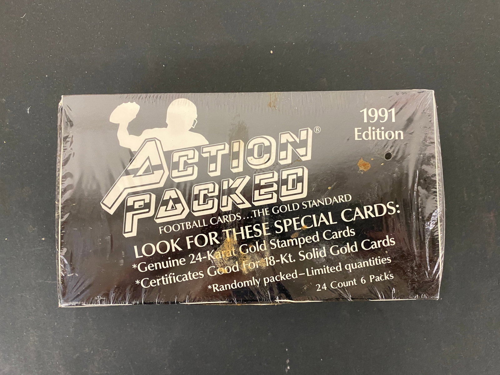 1991 Action Packed Football Cards 24-Count 6-Pack Box Factory Sealed (1 of 3)