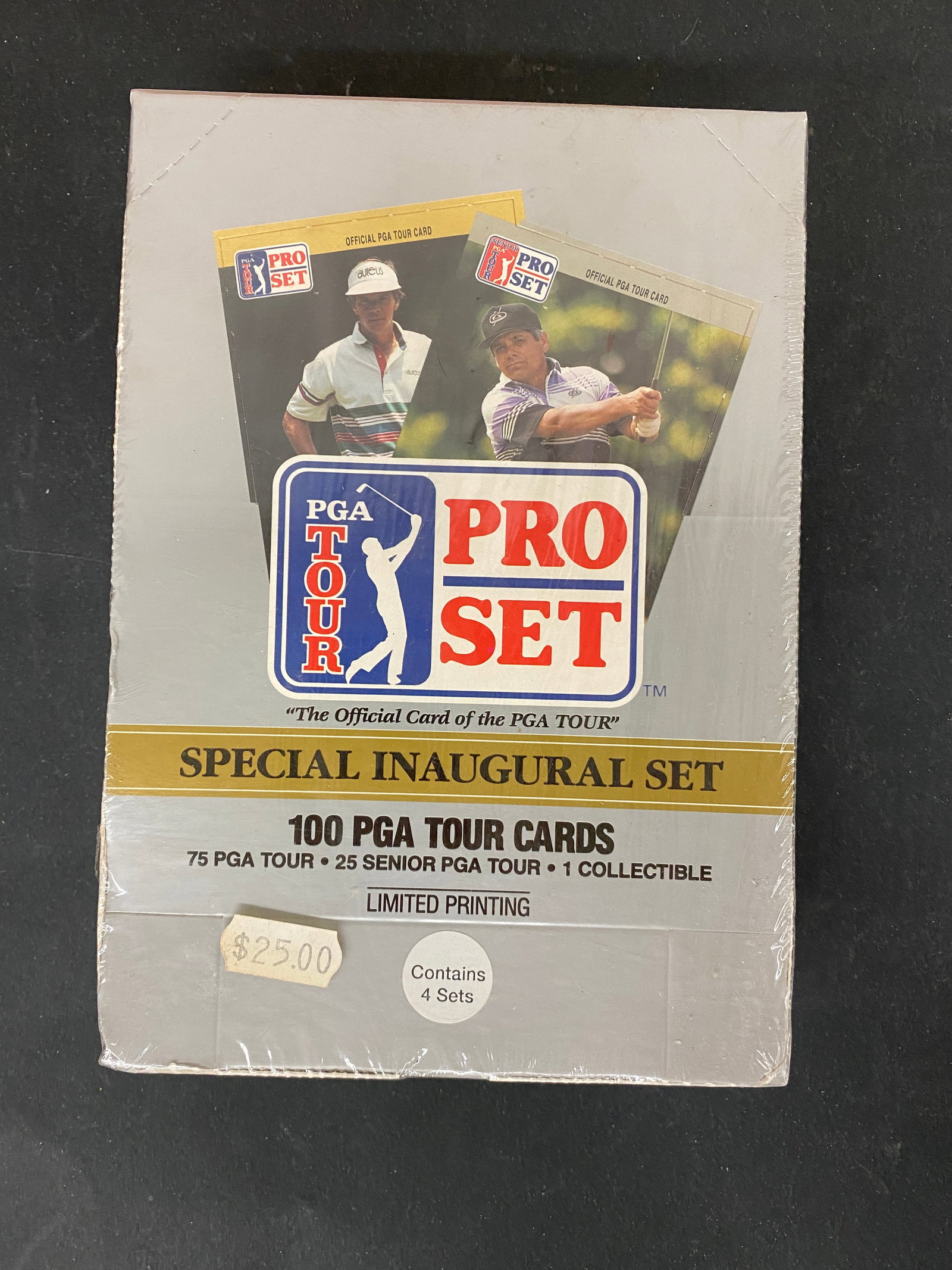 1990 Pro Set PGA Tour Special Inaugural Set 100 Cards Factory Sealed Box of 4 (1 of 3)