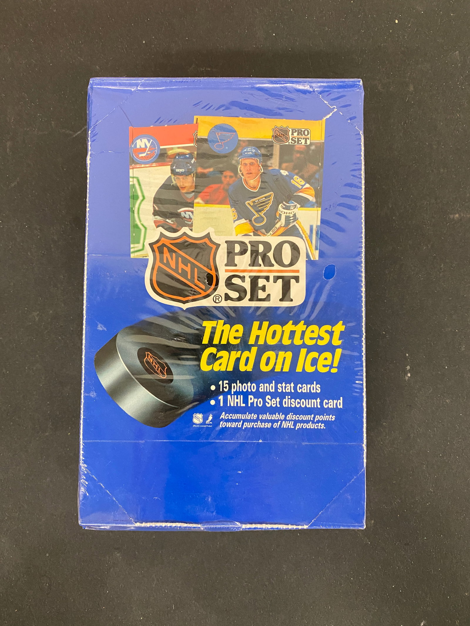 1990-91 NHL Pro Set Series 1 Hockey Wax Box Factory Sealed 36 Packs: 1990-91 NHL Pro Set Series 1 Hockey Wax Box Factory Sealed 36 Packs