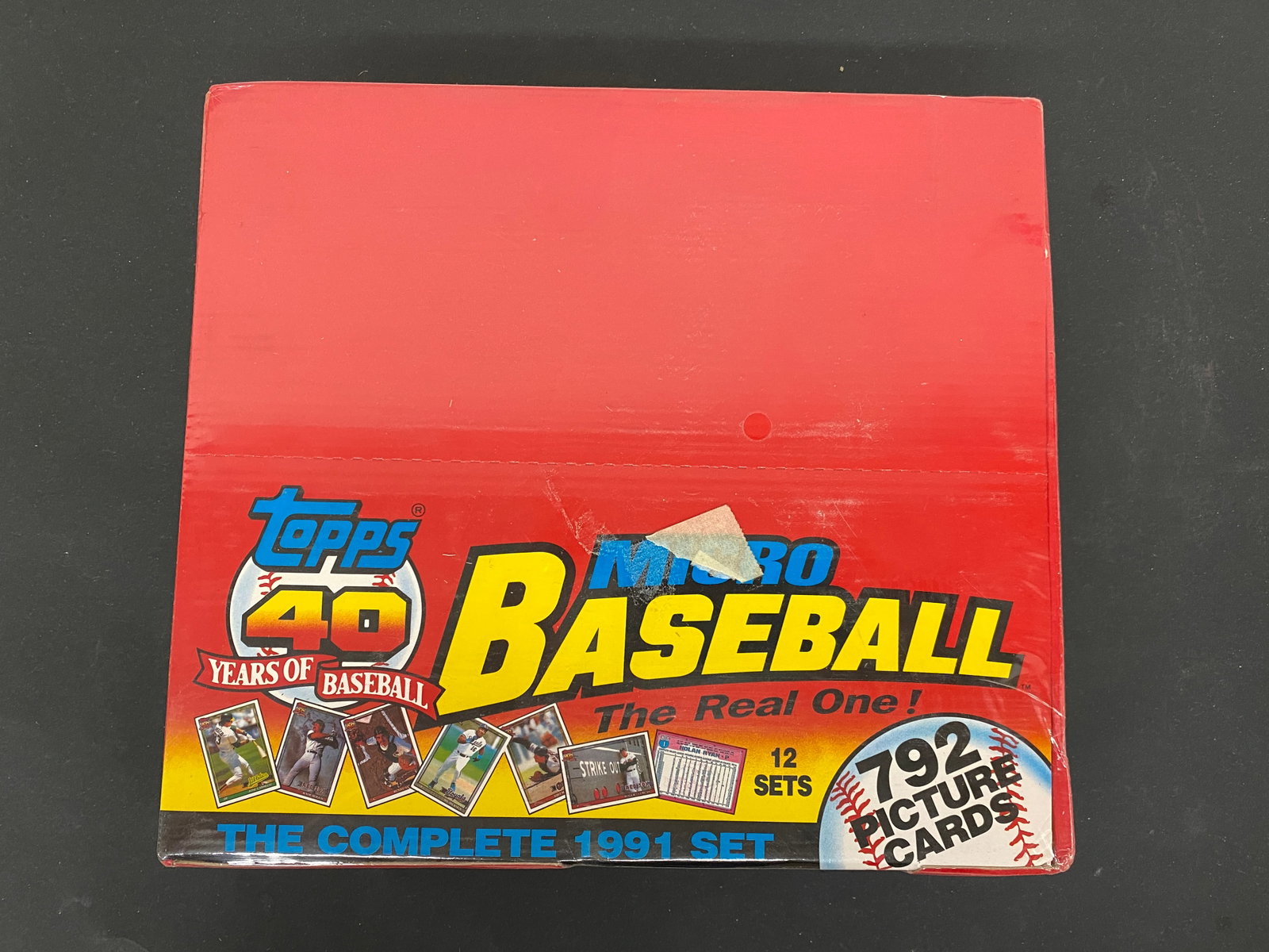 Topps 1991 Micro Baseball Complete Set 792 Cards 40 Years Edition Factory Sealed (1 of 1)