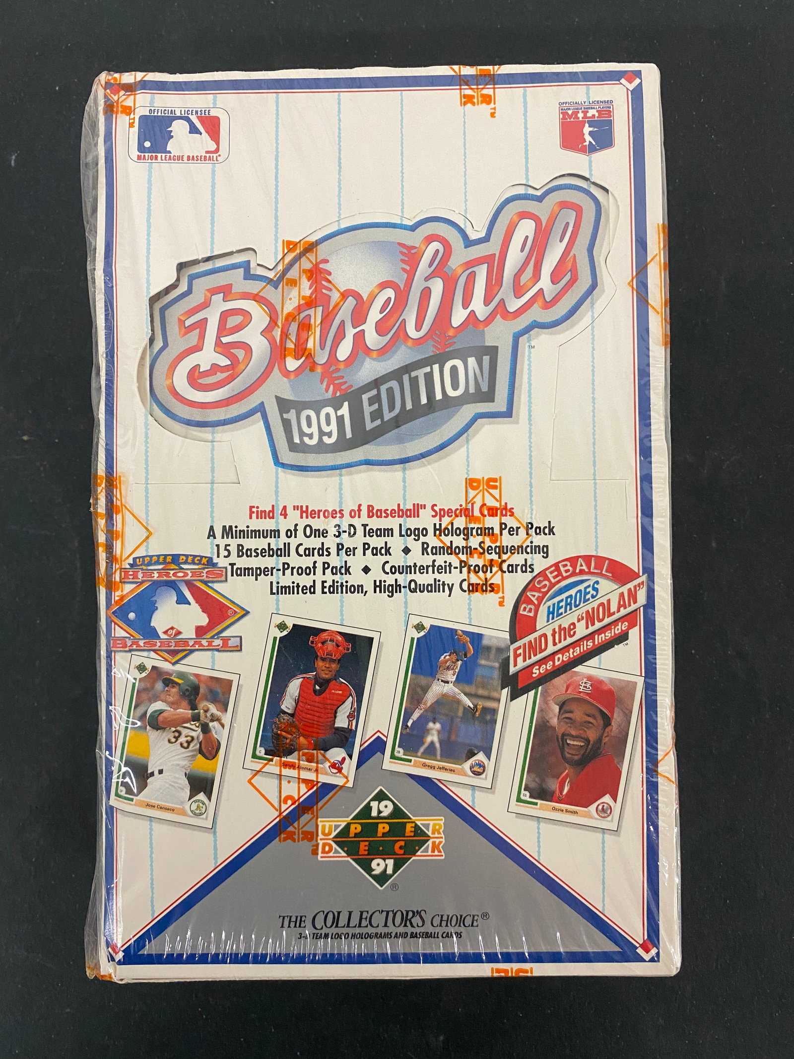 1991 Upper Deck Baseball Collector's Choice Complete Set Factory Sealed: 1991 Upper Deck Baseball Collector's Choice Complete Set Factory Sealed