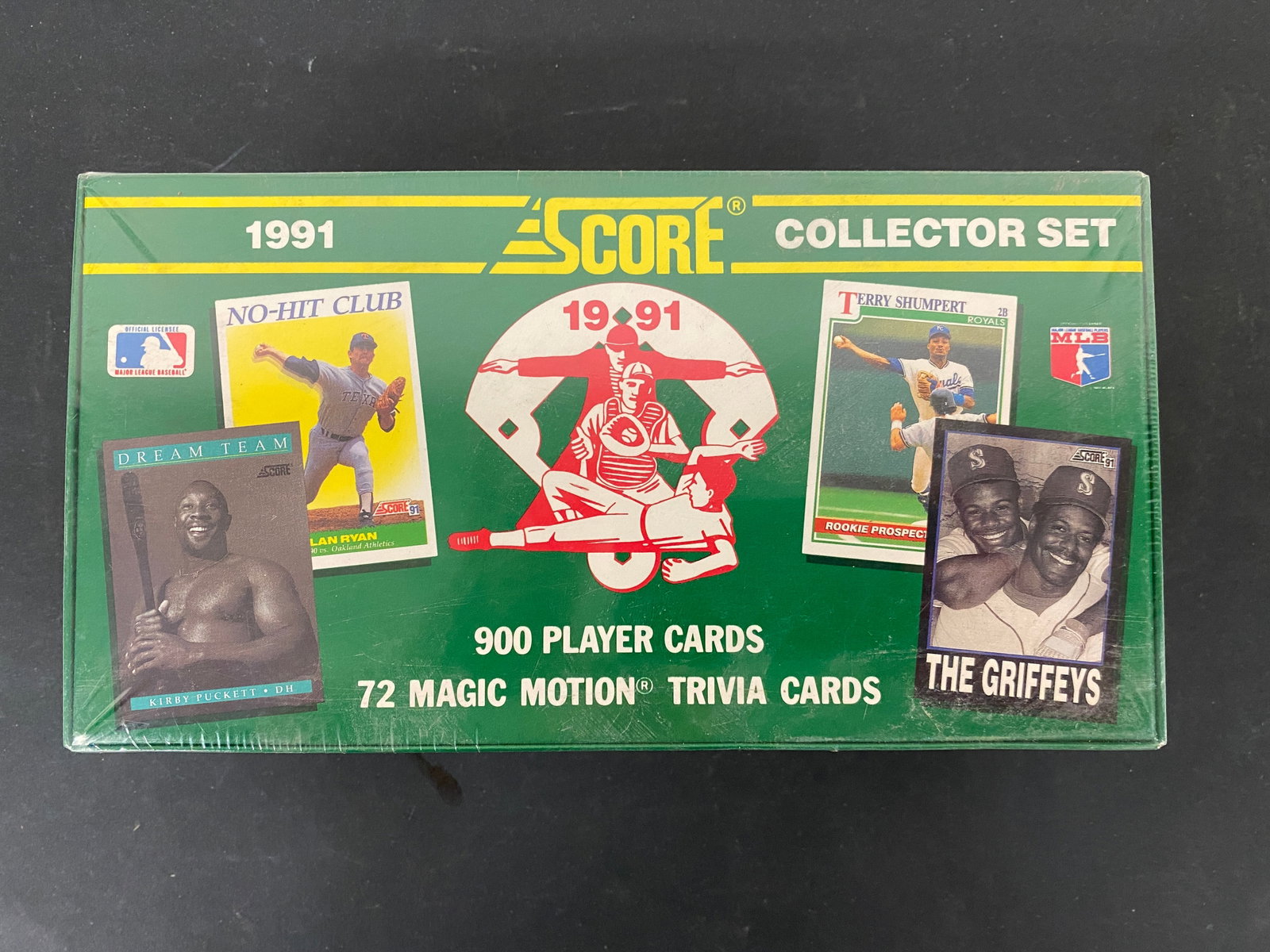 1991 Score MLB Baseball Collector Set 900 Cards + Magic Motion Trivia Sealed (1 of 3)