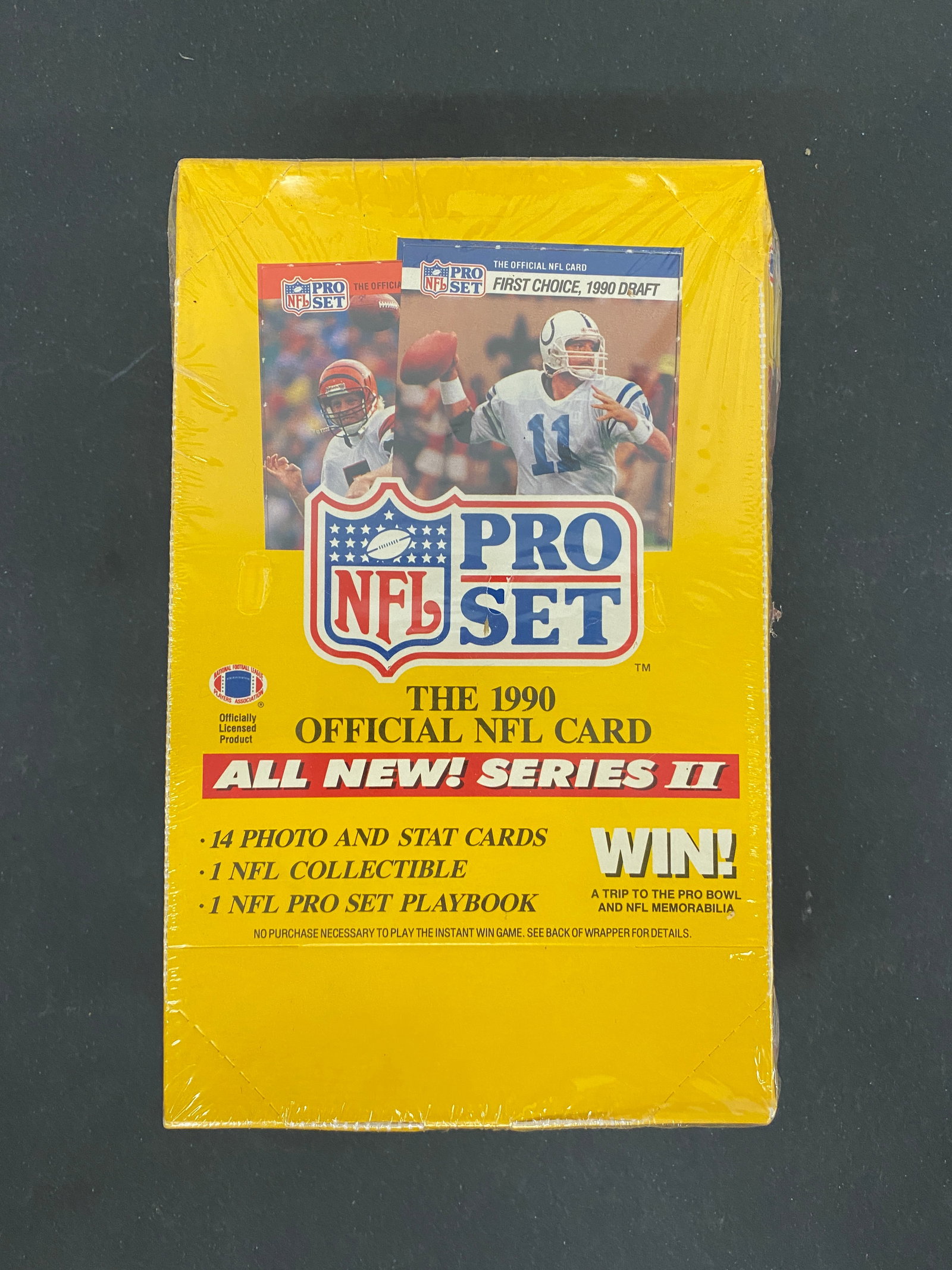 1990 NFL Pro Set Series II Football Trading Cards Factory Sealed Box: 1990 NFL Pro Set Series II Football Trading Cards Factory Sealed Box