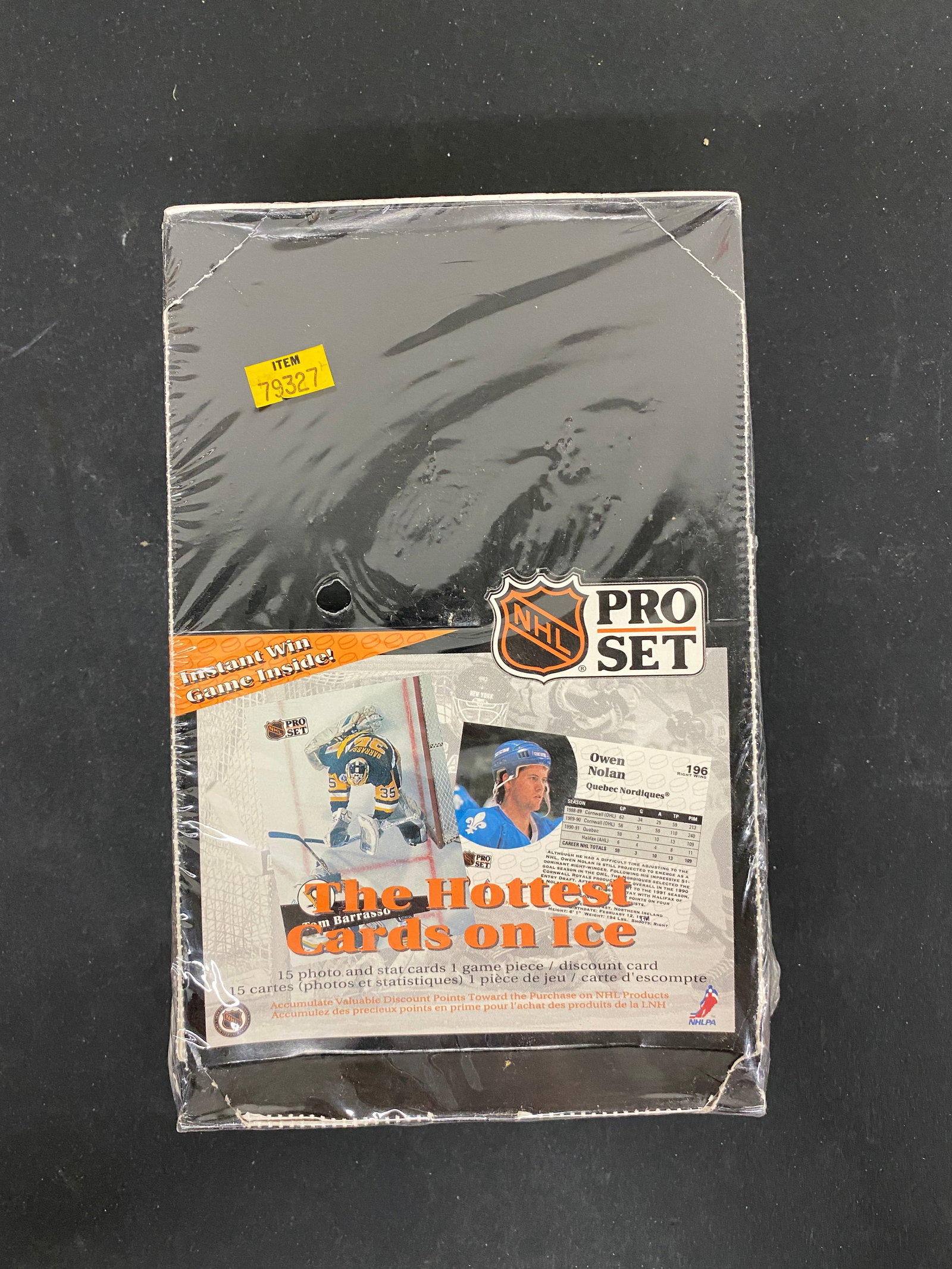 NHL Pro Set Hockey Cards Sealed Box 36 Packs 1991-92 The Hottest Cards on Ice (1 of 3)