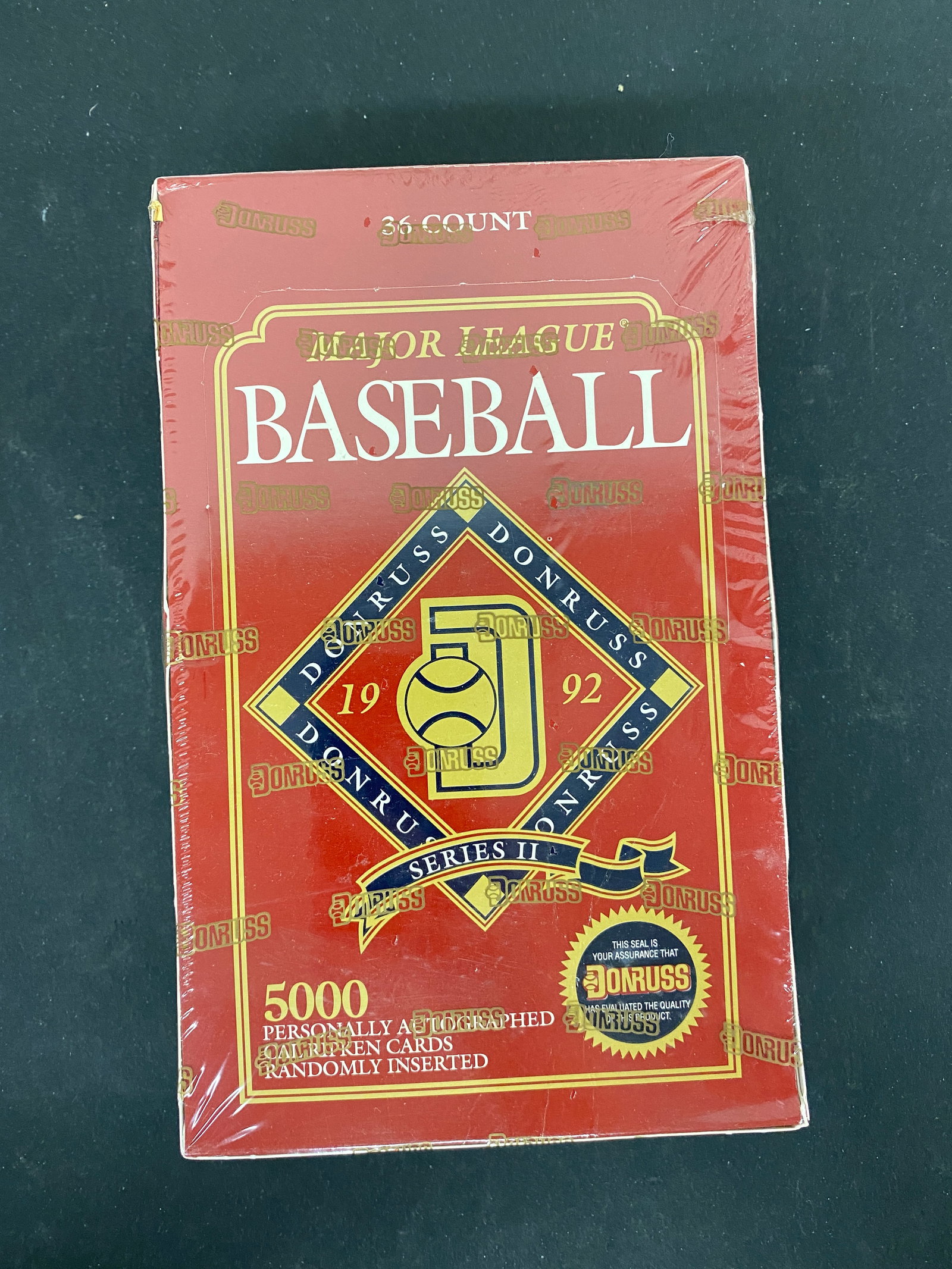 1992 Donruss Series II Major League Baseball 36-Count Hobby Box Sealed (1 of 3)