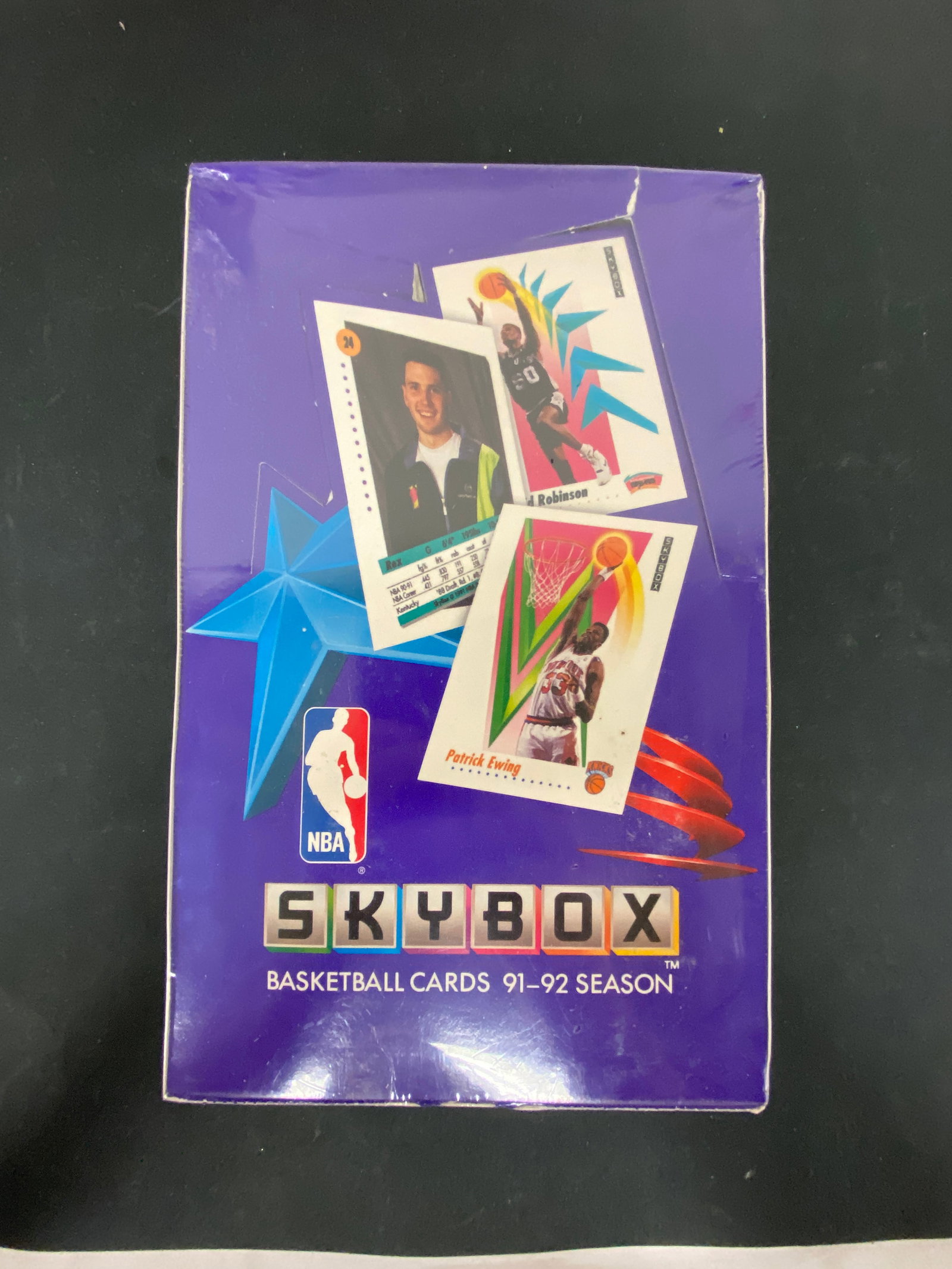 1991-92 SkyBox NBA Basketball Cards Sealed Hobby Box 36 Packs 15 Cards (1 of 3)