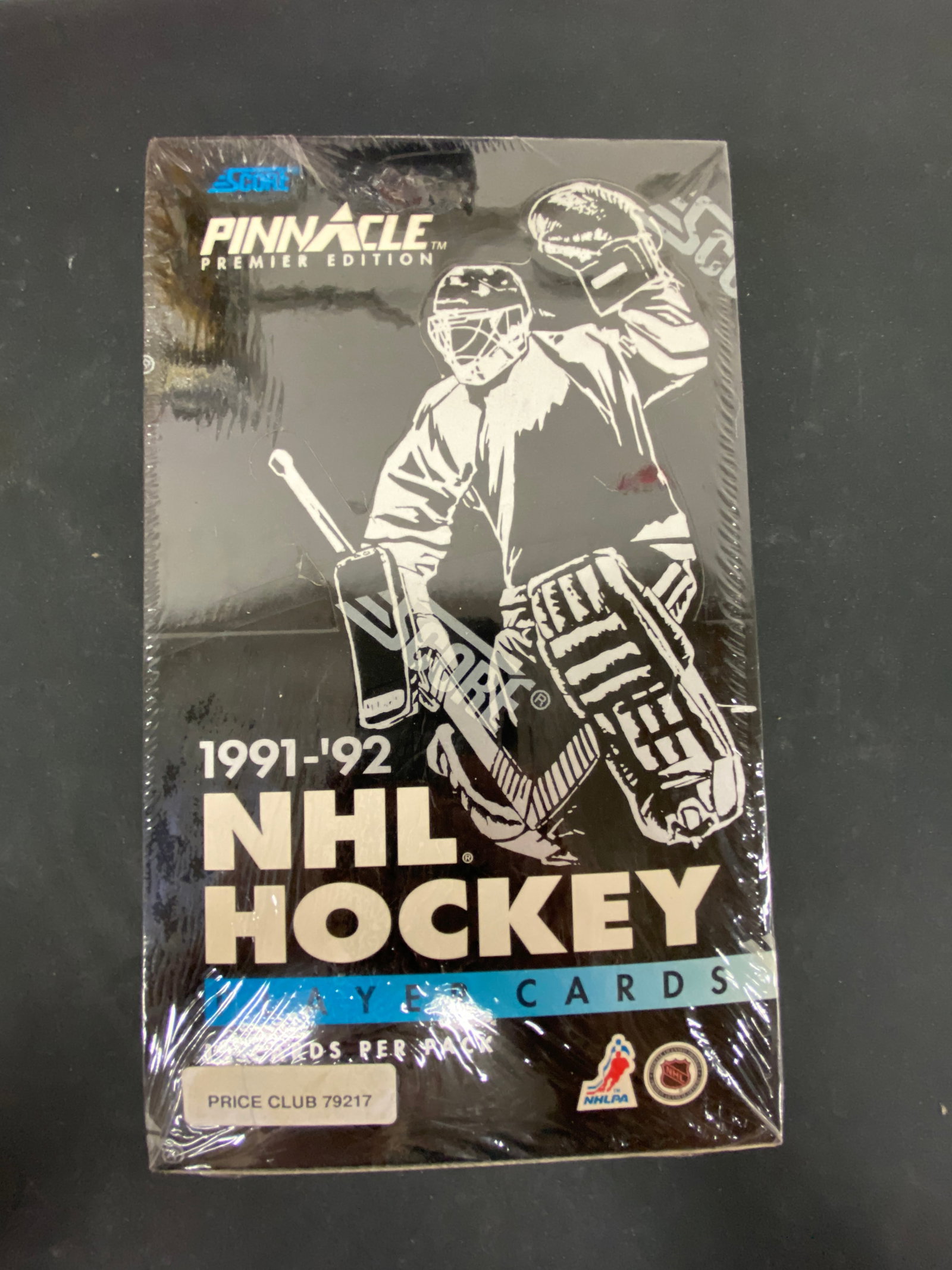 1991-92 Pinnacle Premier Edition NHL Hockey Trading Cards Sealed Hobby Box: 1991-92 Pinnacle Premier Edition NHL Hockey Trading Cards Sealed Hobby Box