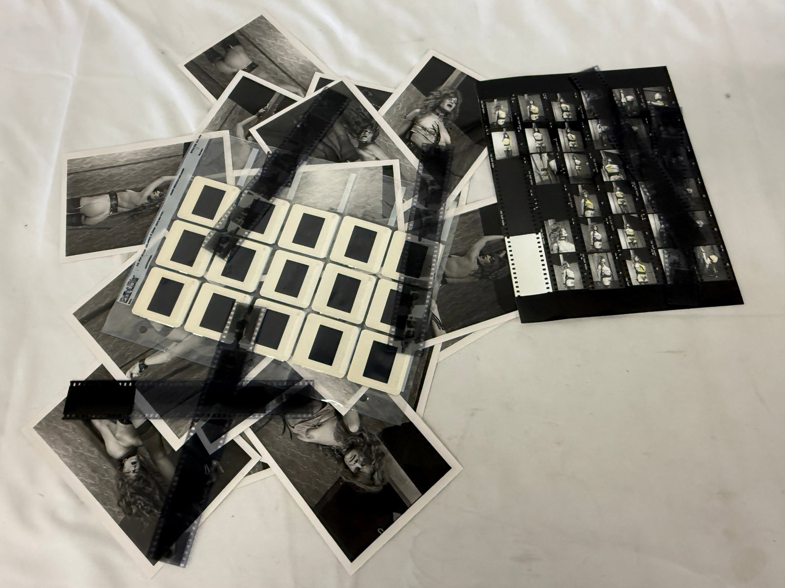 Vintage Black and White Erotic Adult Photographs Negatives and Contact Sheets: Vintage Black and White Erotic Adult Photographs Negatives and Contact Sheets