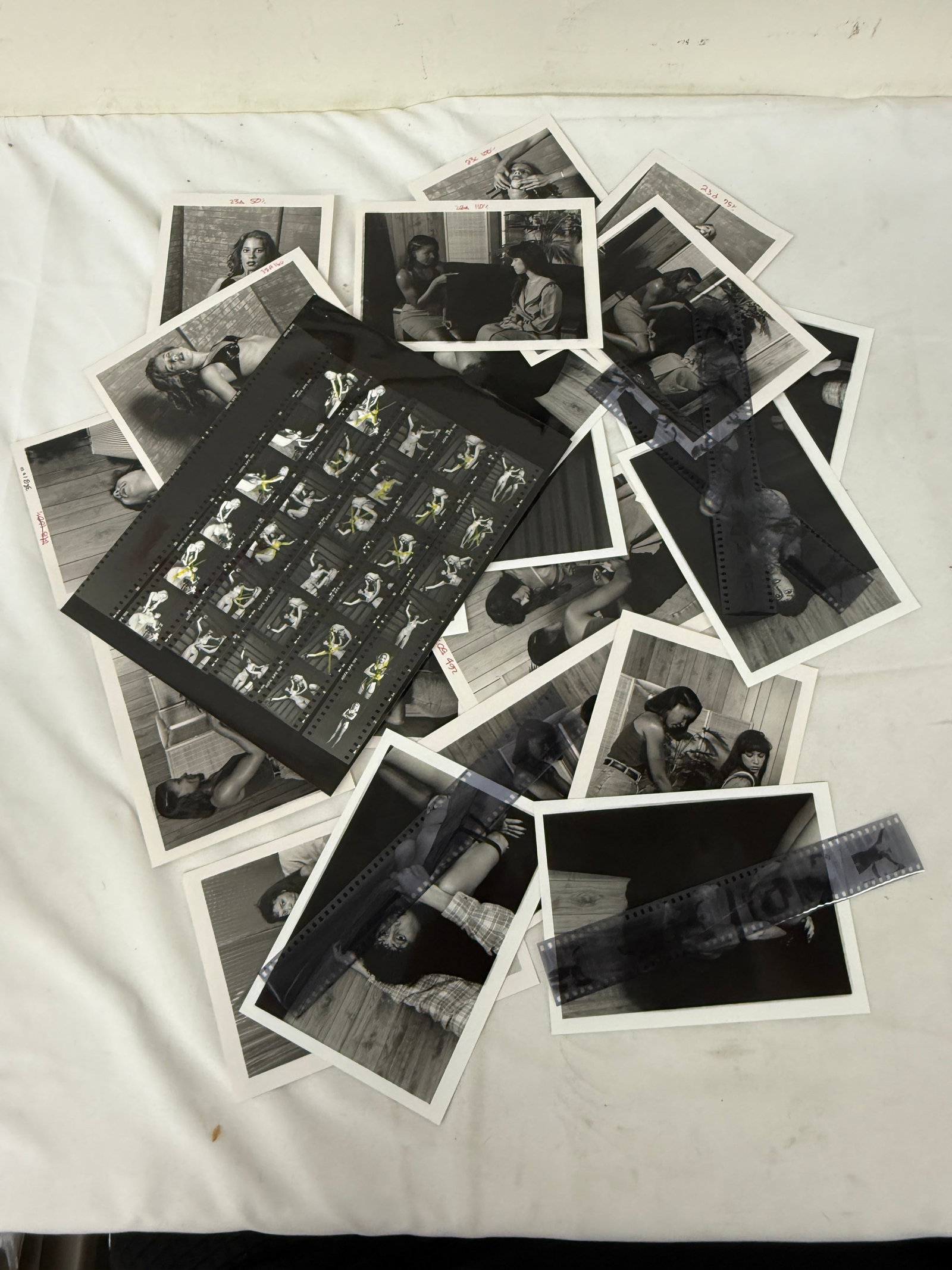 Vintage Black and White Erotic Adult Photographs Negatives and Contact Sheets: Vintage Black and White Erotic Adult Photographs Negatives and Contact Sheets