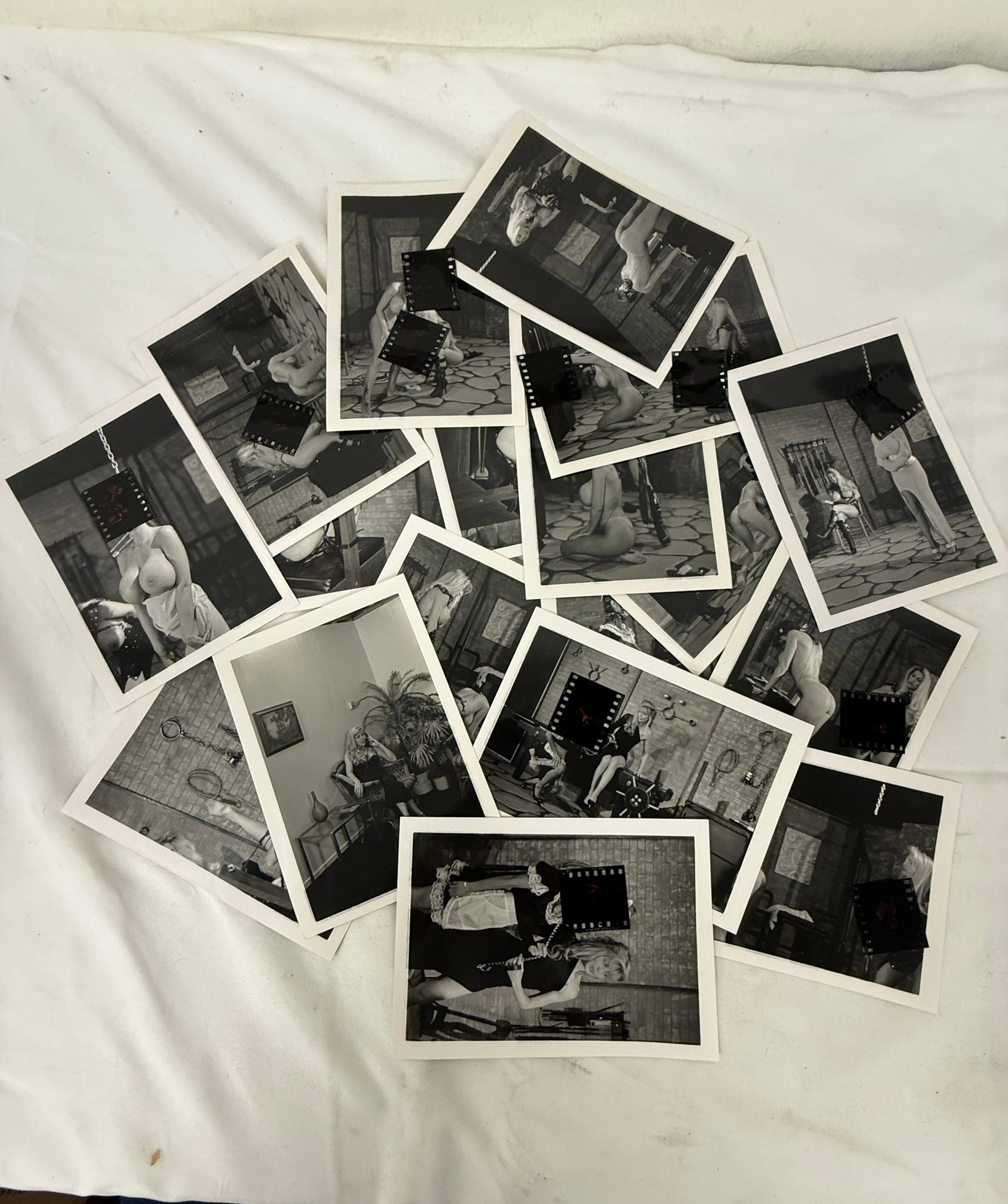 Vintage Black and White Erotic Adult Photographs Negatives and Contact Sheets: Vintage Black and White Erotic Adult Photographs Negatives and Contact Sheets