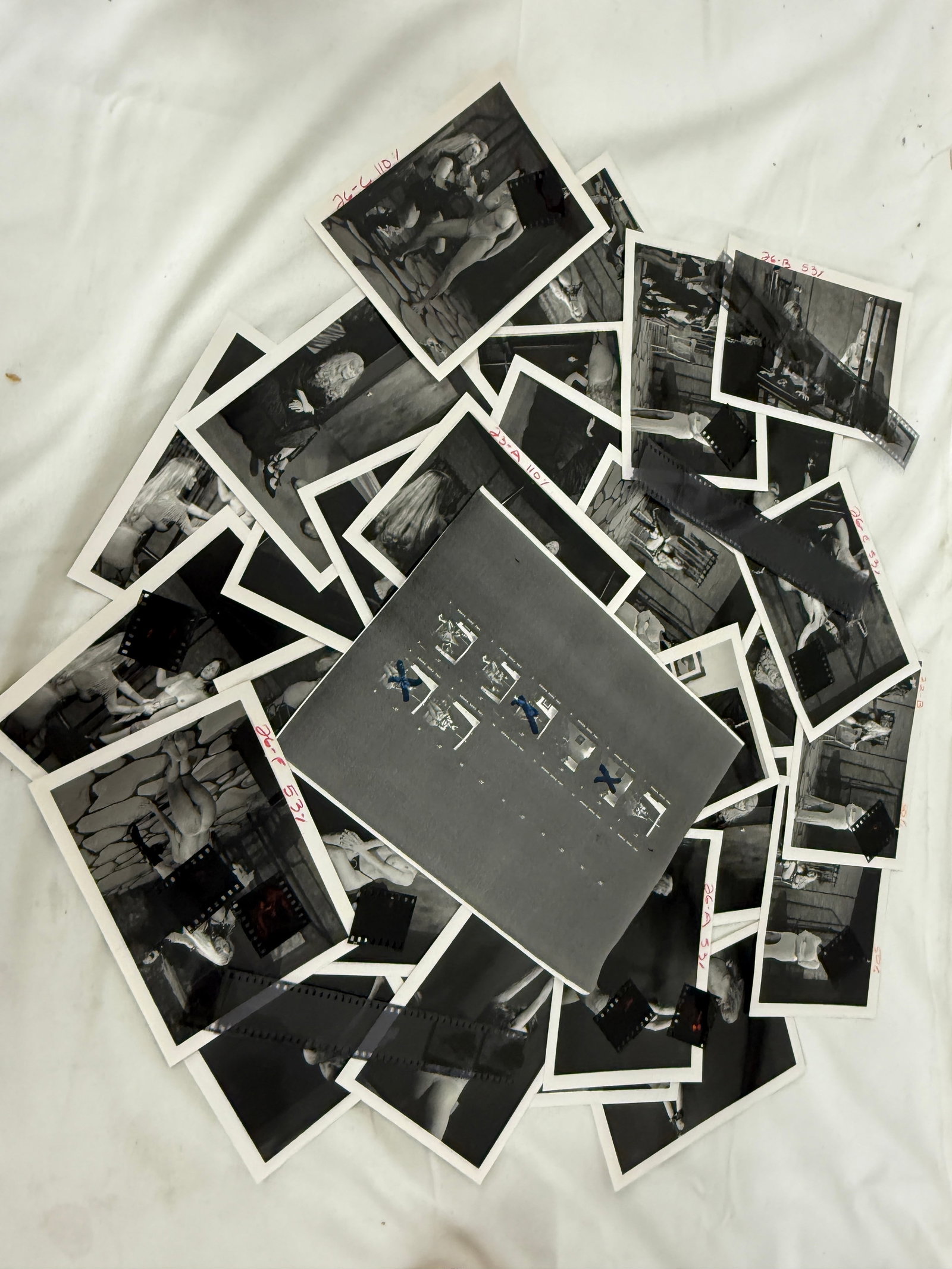 Vintage Black and White Erotic Adult Photographs Negatives and Contact Sheets: Vintage Black and White Erotic Adult Photographs Negatives and Contact Sheets