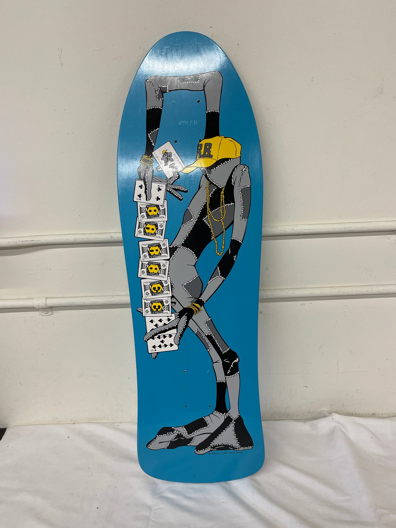 Powell Peralta Ray Barbee Ragdoll Blue Stain Reissue Skateboard Deck (1 of 2)