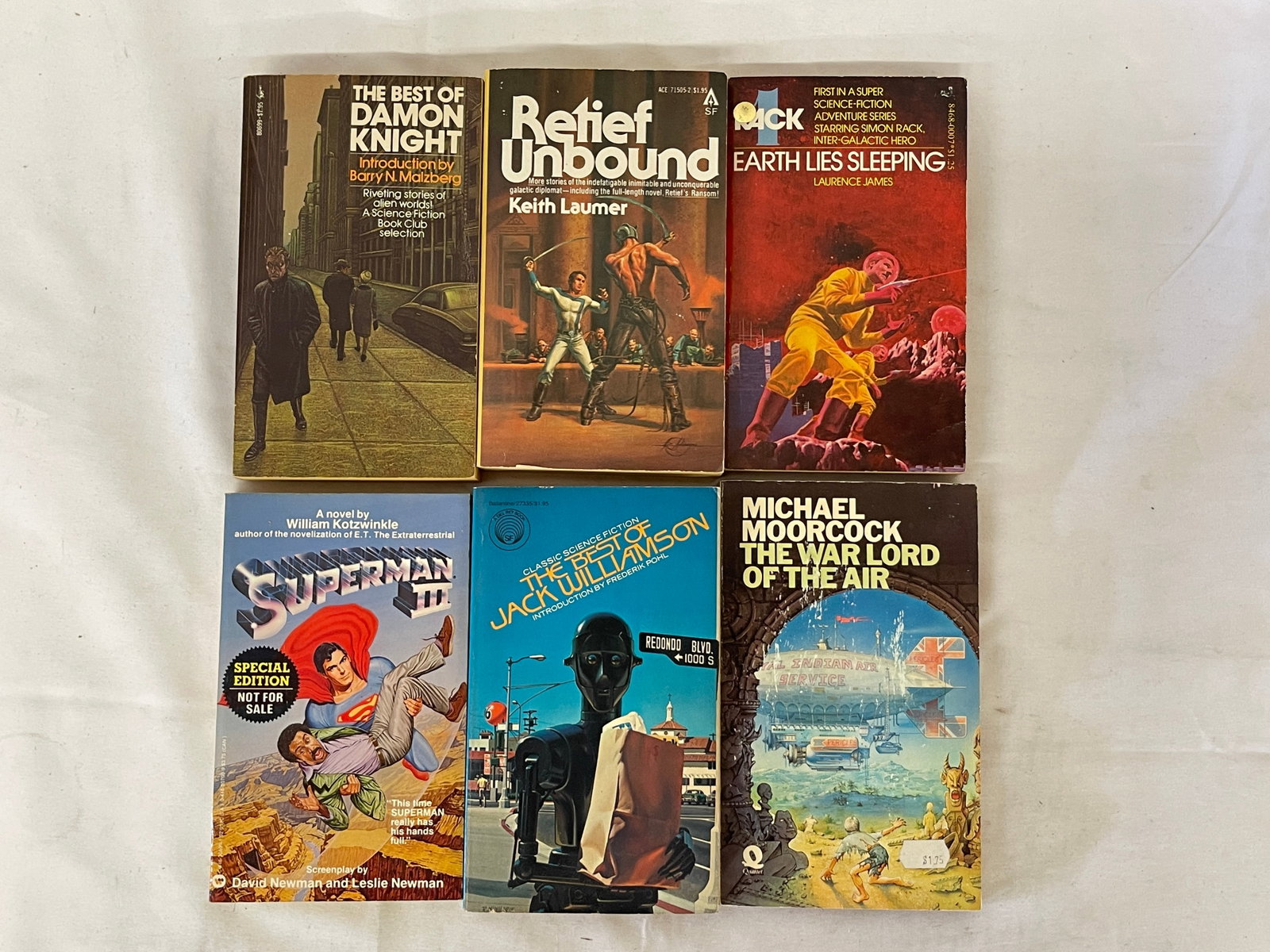 Vintage Sci-Fi and Science Fiction Book Collection Lot (1 of 3)