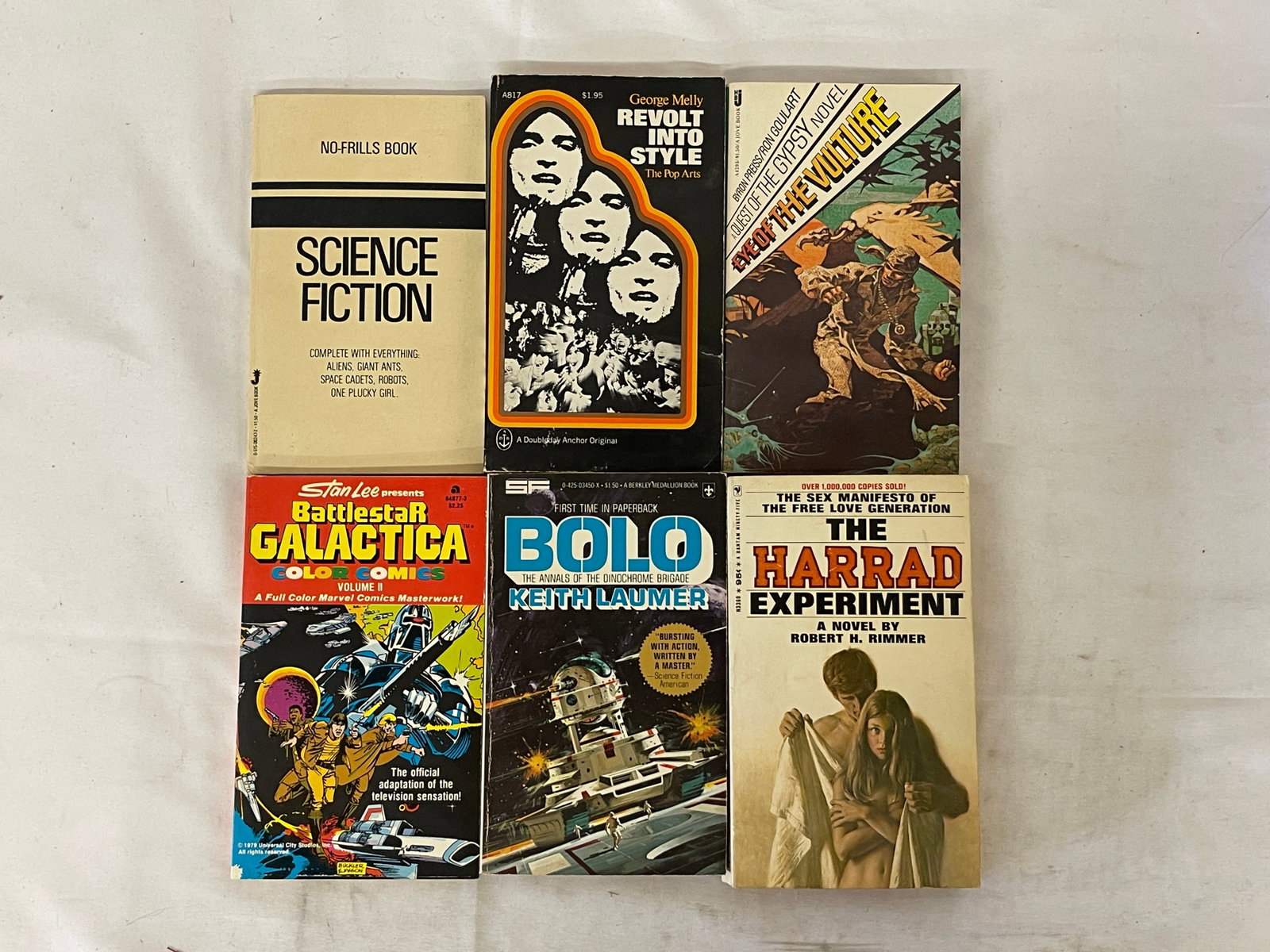 Vintage Sci-Fi and Science Fiction Book Collection Lot (1 of 3)