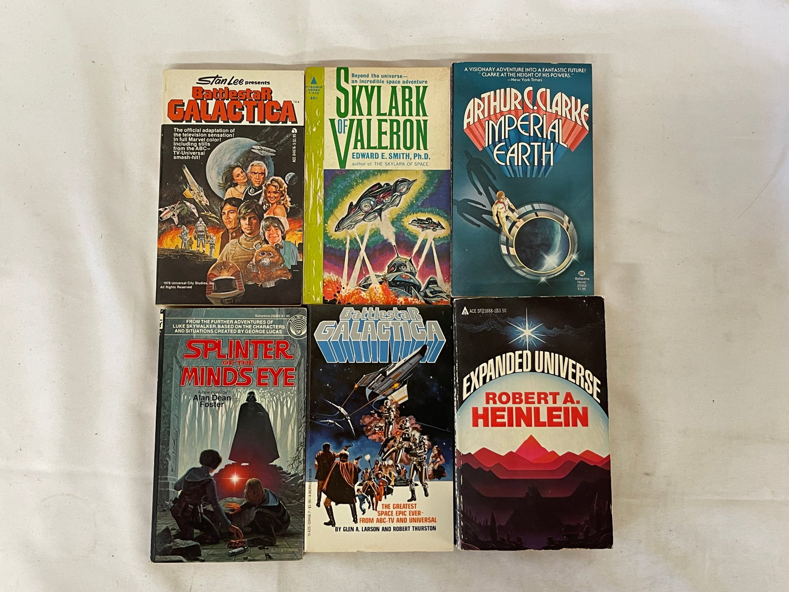 Vintage Sci-Fi and Science Fiction Book Collection Lot (1 of 3)