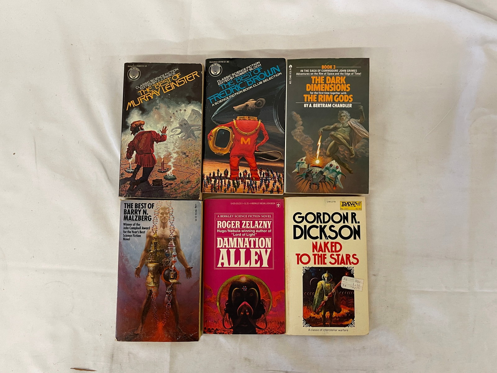 Vintage Sci-Fi and Science Fiction Book Collection Lot (1 of 3)