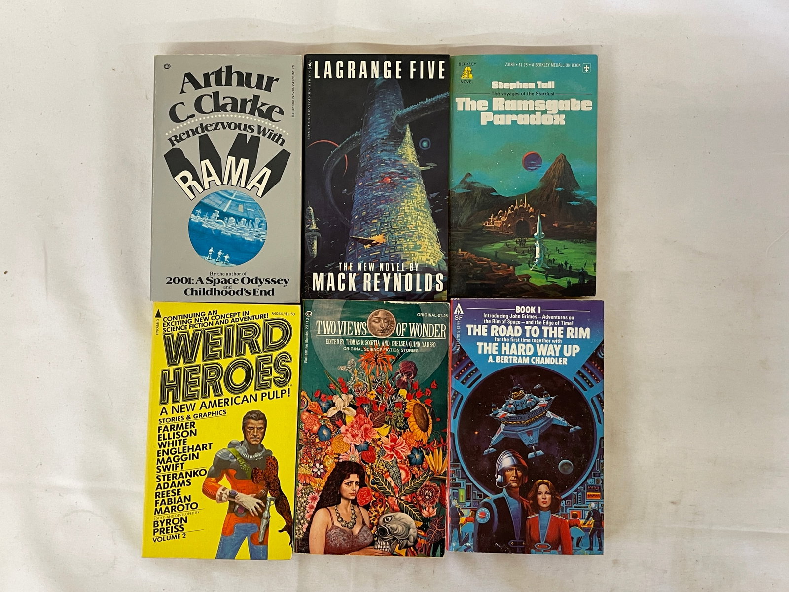 Vintage Sci-Fi and Science Fiction Book Collection Lot (1 of 3)