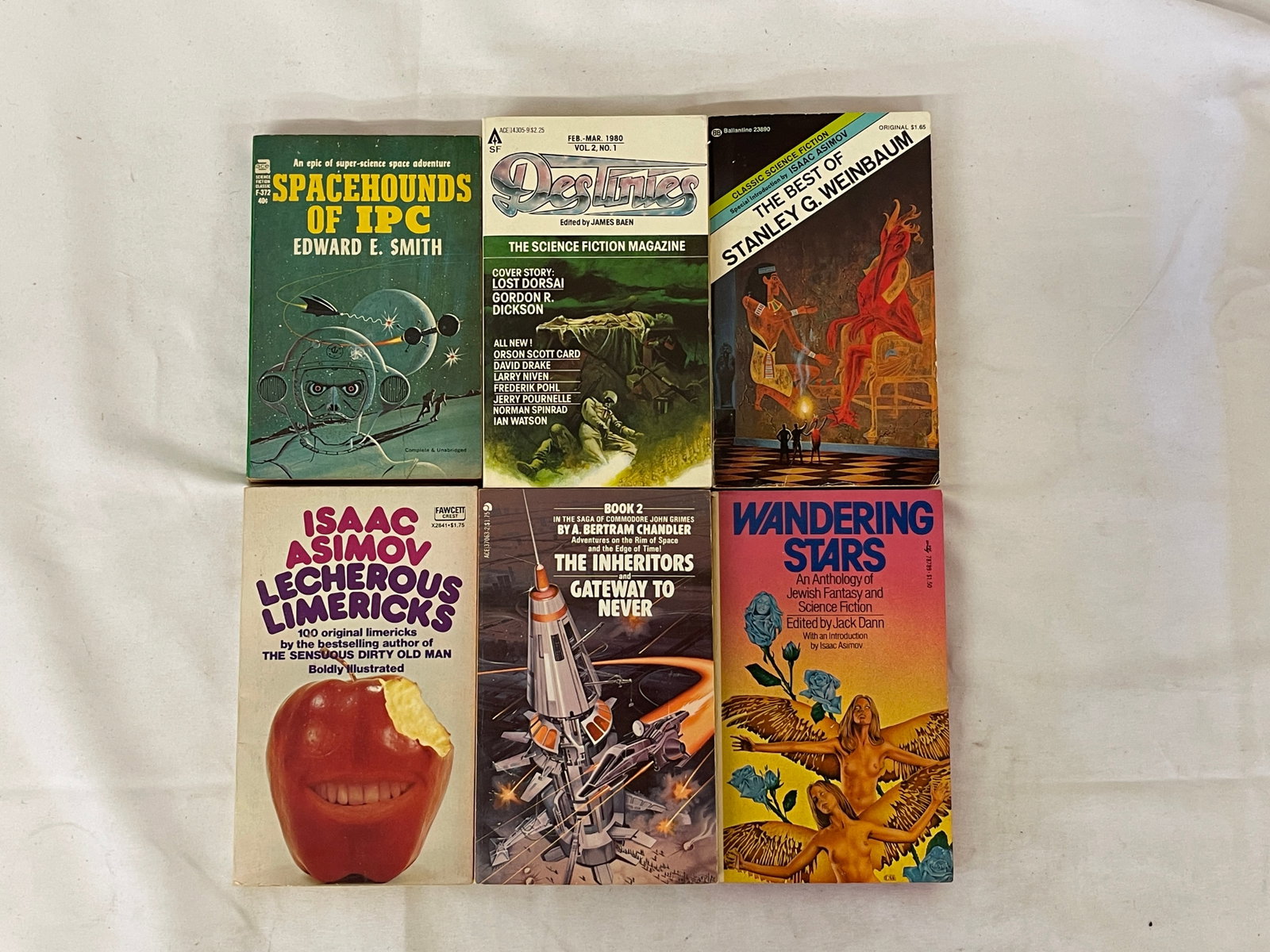 Vintage Sci-Fi and Science Fiction Book Collection Lot (1 of 3)