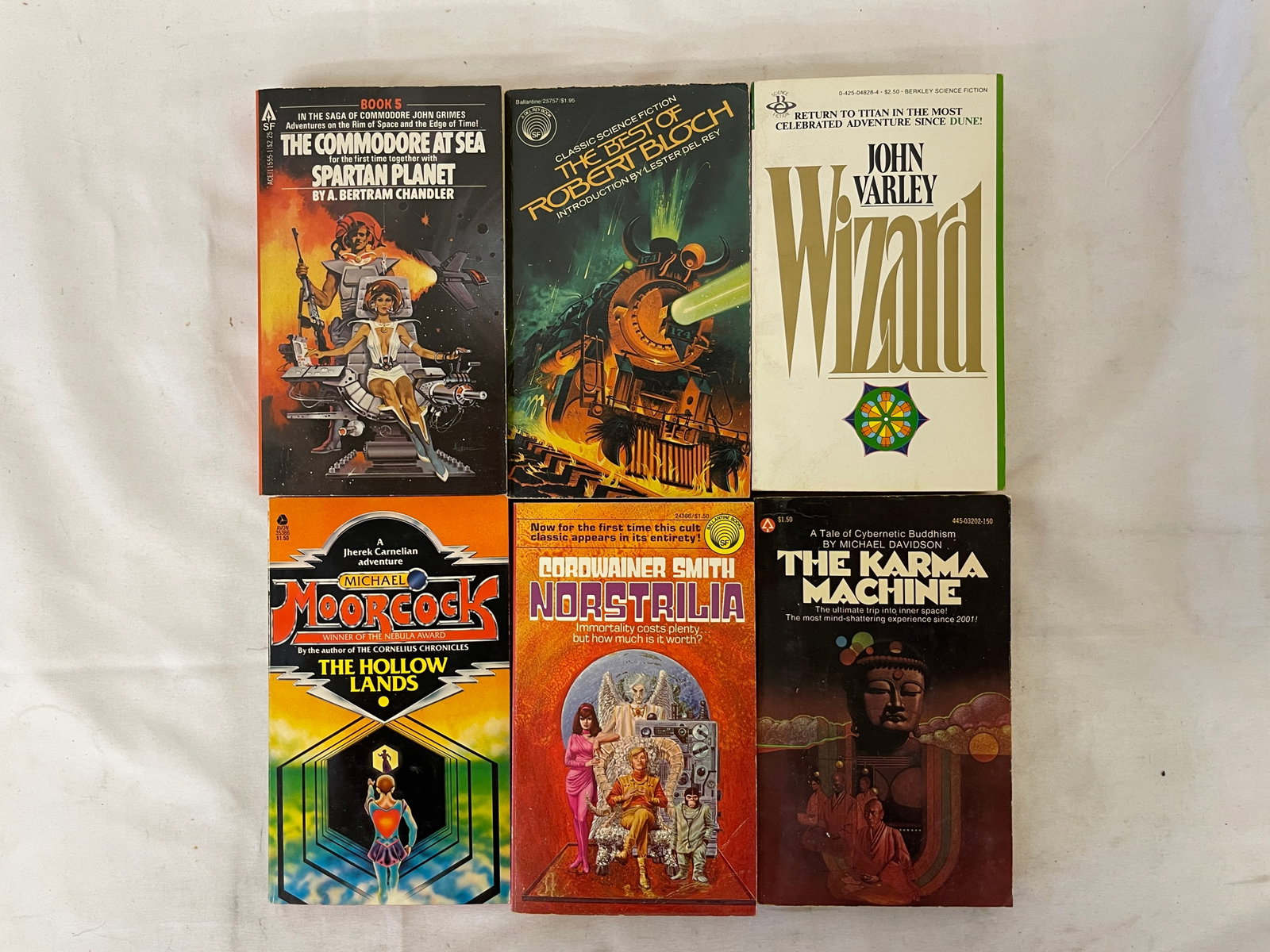 Vintage Sci-Fi and Science Fiction Book Collection Lot (1 of 3)