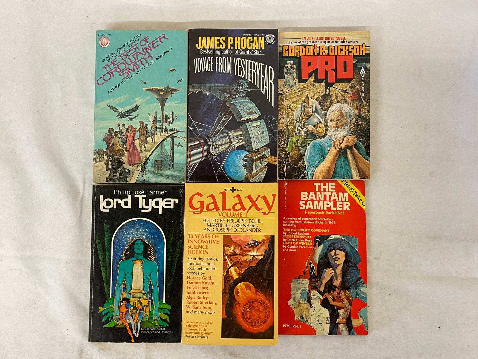 Vintage Sci-Fi and Science Fiction Book Collection Lot (1 of 3)