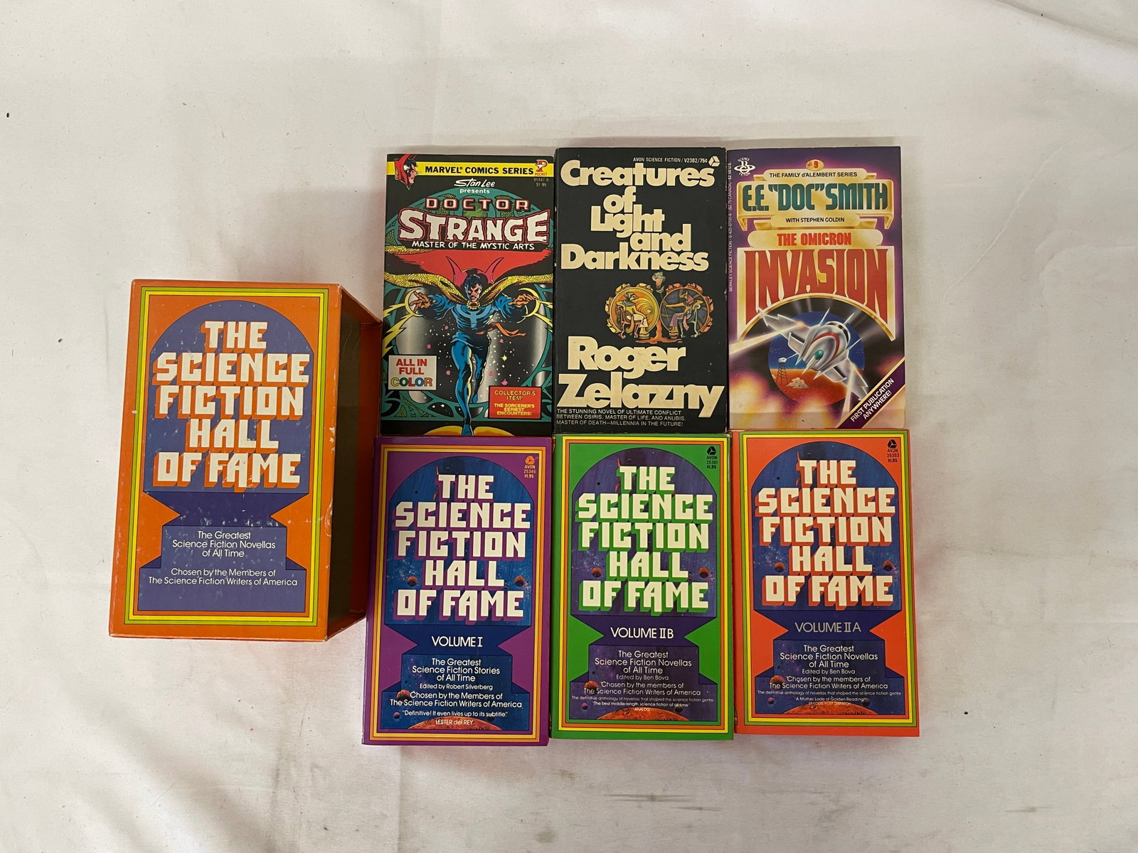 Vintage Sci-Fi and Science Fiction Book Collection Lot (1 of 3)