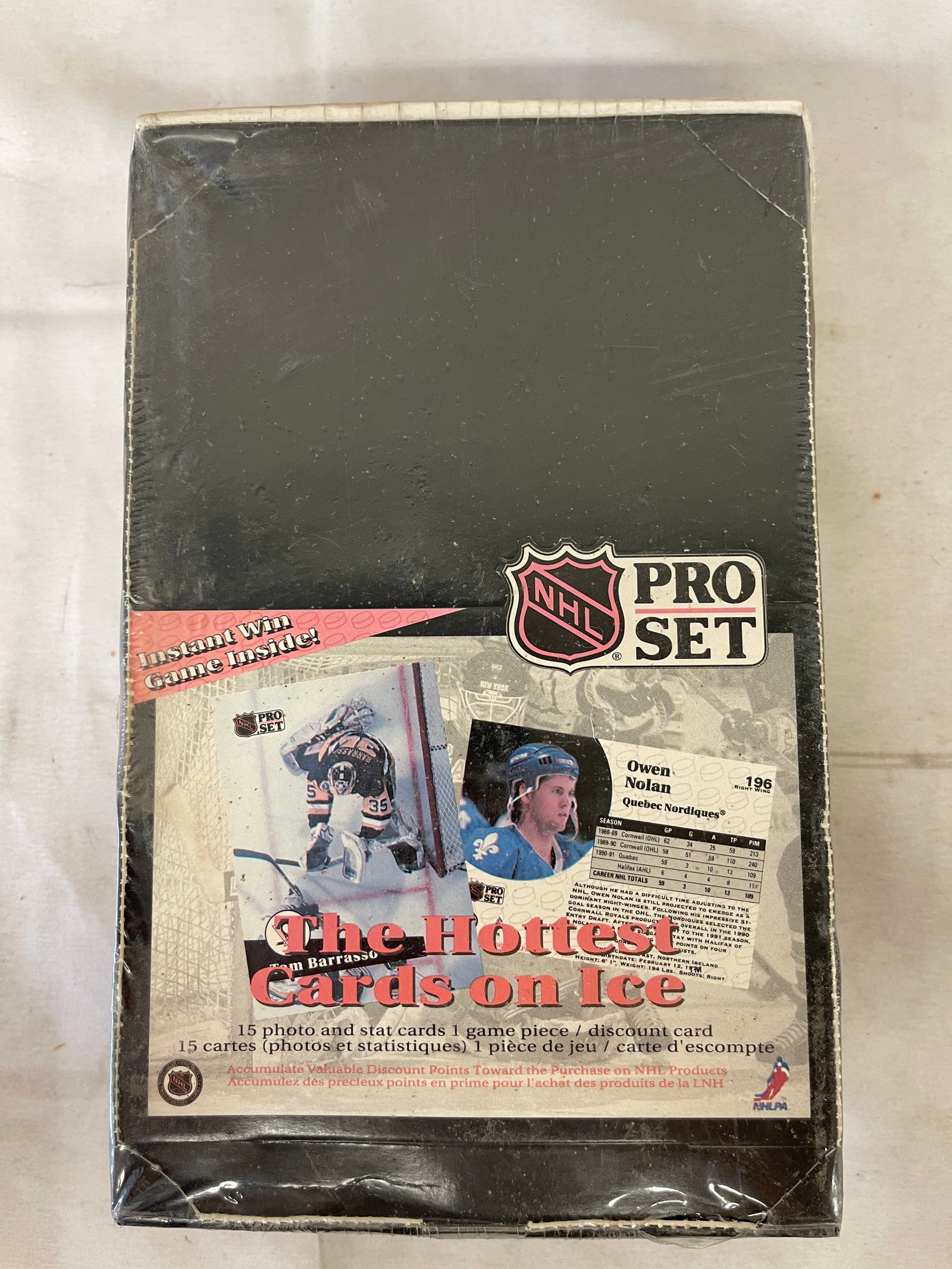 NHL Pro Set 'Hottest Cards on Ice' Sealed 36-Pack Hockey Card Box 1991-92 (1 of 3)