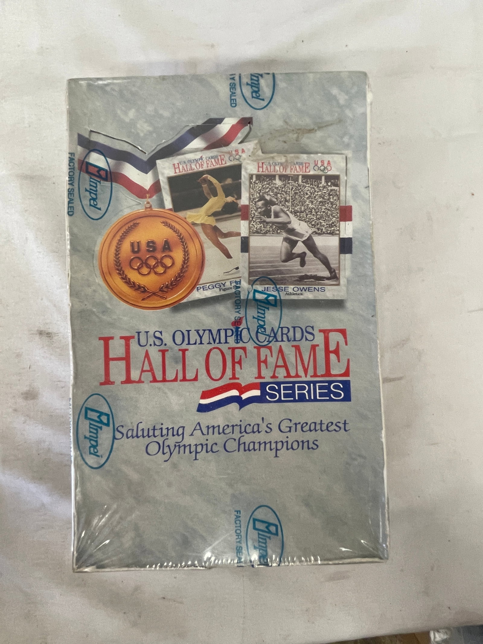 Impel U.S. Olympic Cards Hall of Fame Series Factory Sealed Box 36 Packs: Impel U.S. Olympic Cards Hall of Fame Series Factory Sealed Box 36 Packs