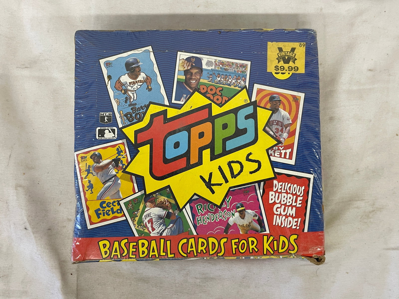 1992 Topps Kids MLB Baseball Cards Full Box 48 Count Factory Sealed: 1992 Topps Kids MLB Baseball Cards Full Box 48 Count Factory Sealed