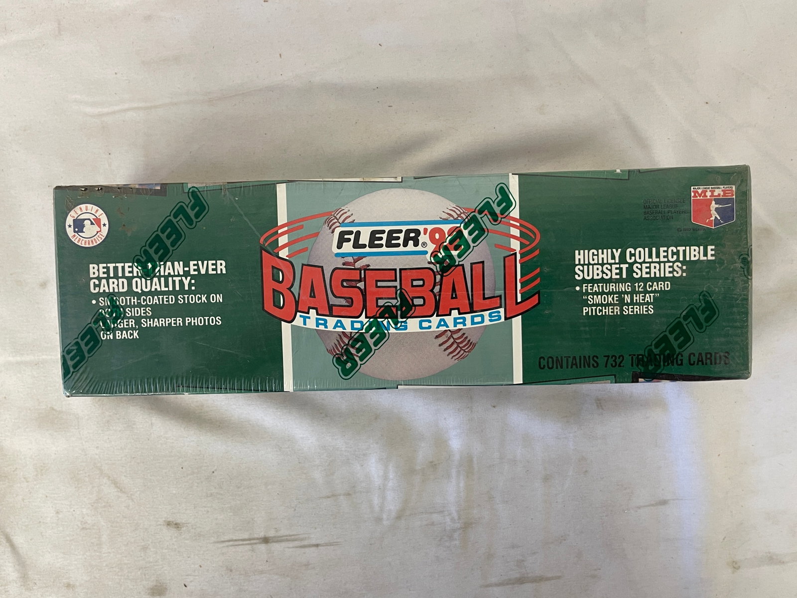 1992 Fleer Baseball Trading Cards Complete Set 732 Cards Factory Sealed Box (1 of 3)