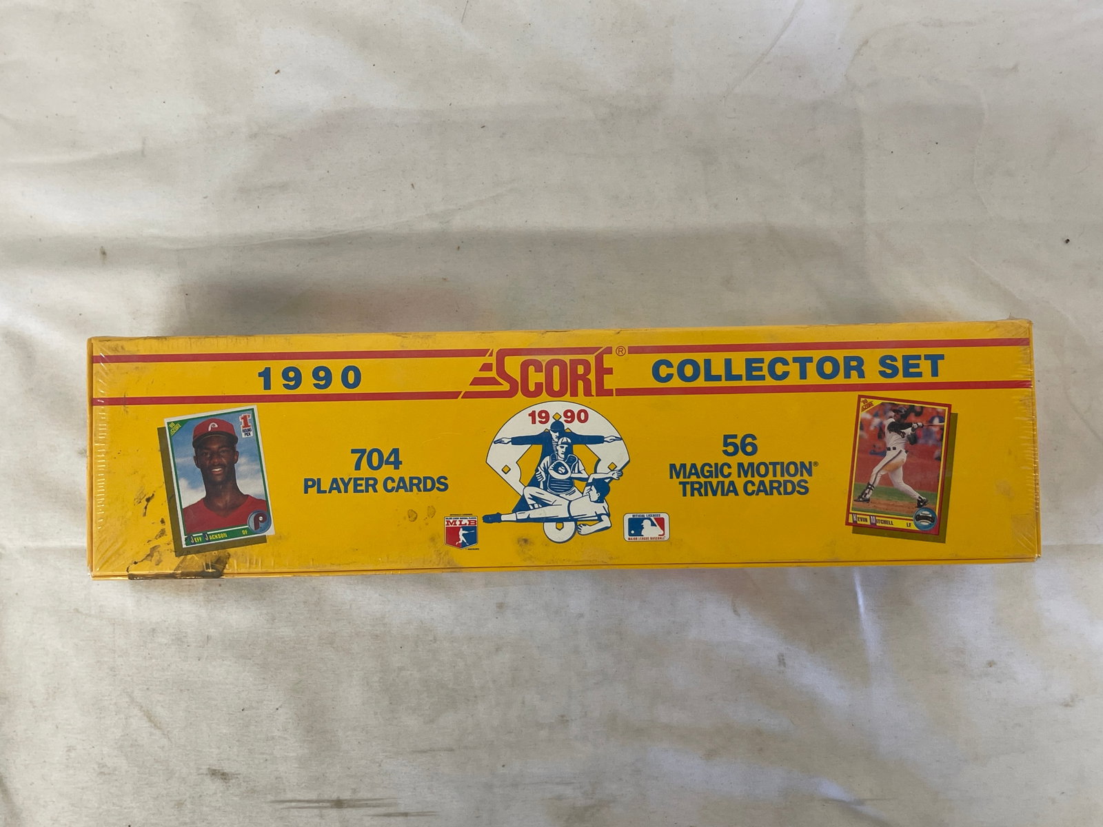 1990 Score MLB Baseball Collector Set 704 Player Cards 56 Magic Motion Sealed: 1990 Score MLB Baseball Collector Set 704 Player Cards 56 Magic Motion Sealed