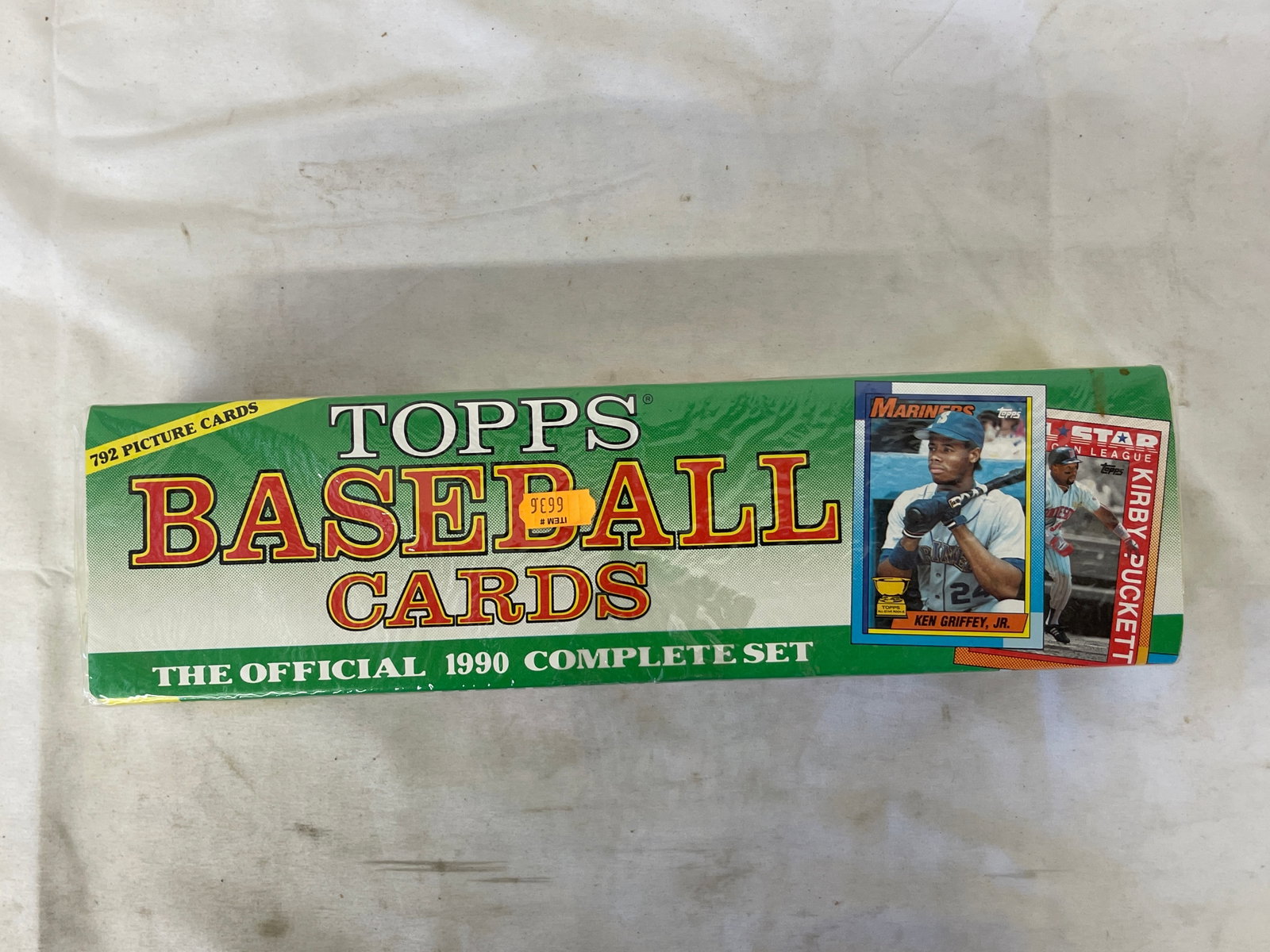 1990 Topps Baseball Cards Official Complete Set 792 Cards Factory Sealed (1 of 3)