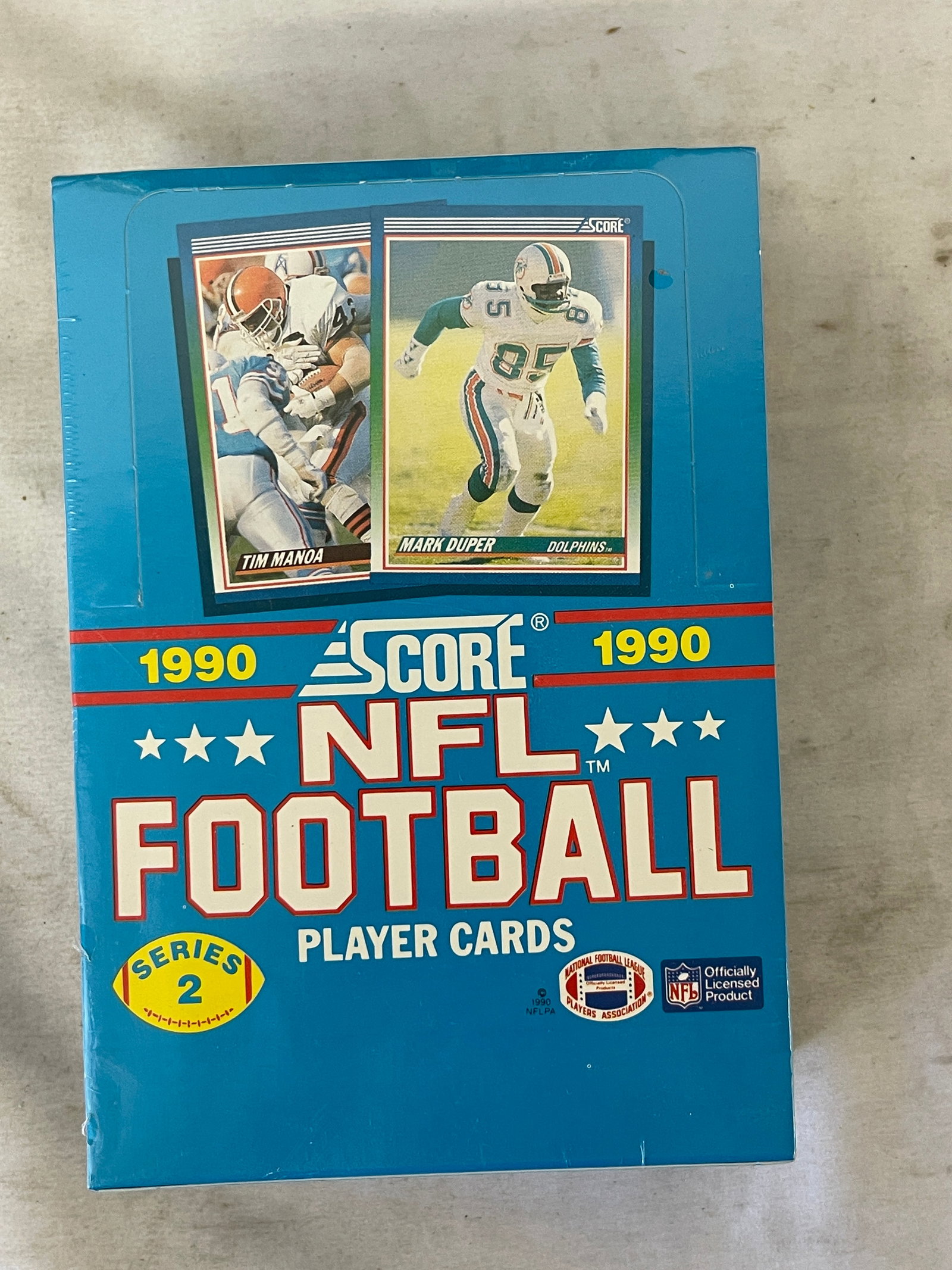 1990 Score NFL Football Series 2 Wax Box 36 Packs Sealed Vintage Cards (1 of 3)