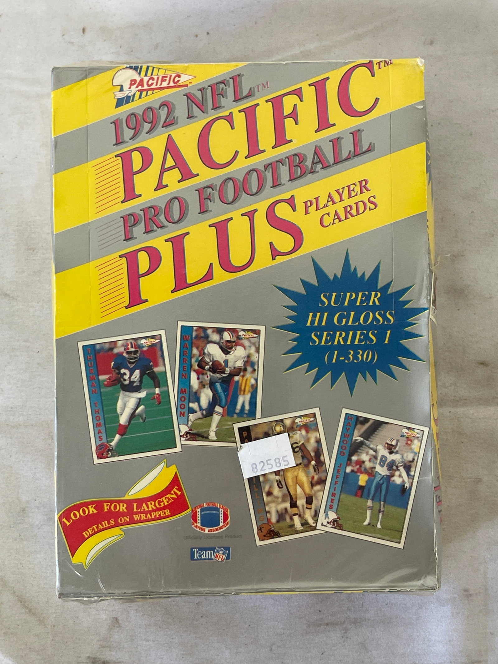 1992 NFL Pacific Pro Football Plus Trading Cards Box 36 Packs Series 1 Sealed: 1992 NFL Pacific Pro Football Plus Trading Cards Box 36 Packs Series 1 Sealed