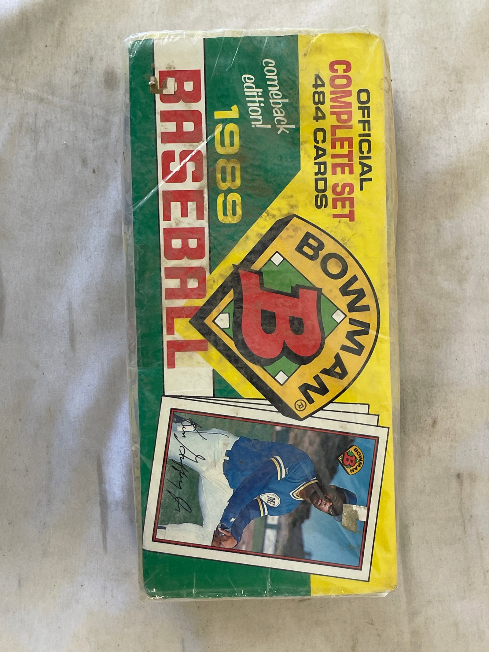 1989 Bowman Baseball Official Complete Set 484 Cards Comeback Edition Sealed (1 of 3)